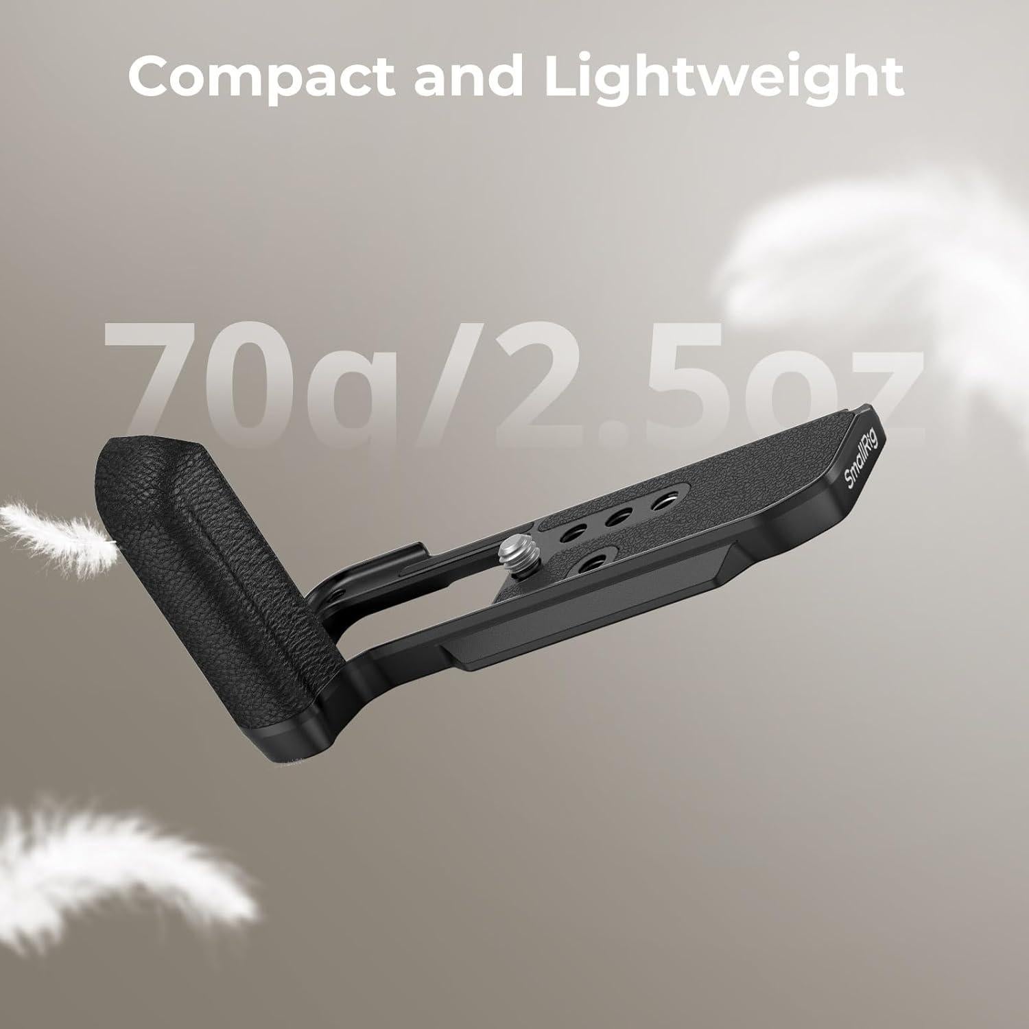 Mango en L SmallRig 4876 para FUJIFILM X-M5 con Placa Arca