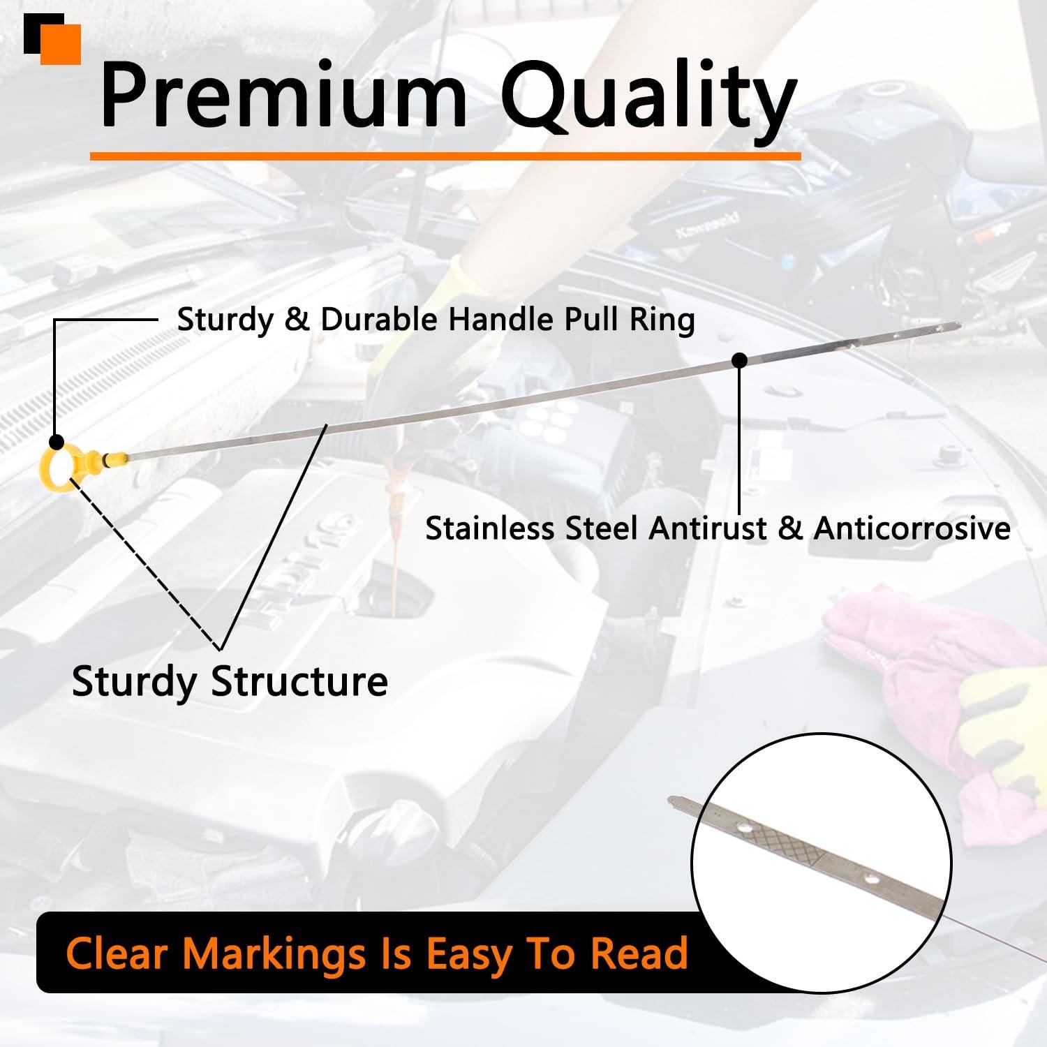 Varilla de Aceite CJ5Z-6750-A para Ford 2.0L - Alta Calidad
