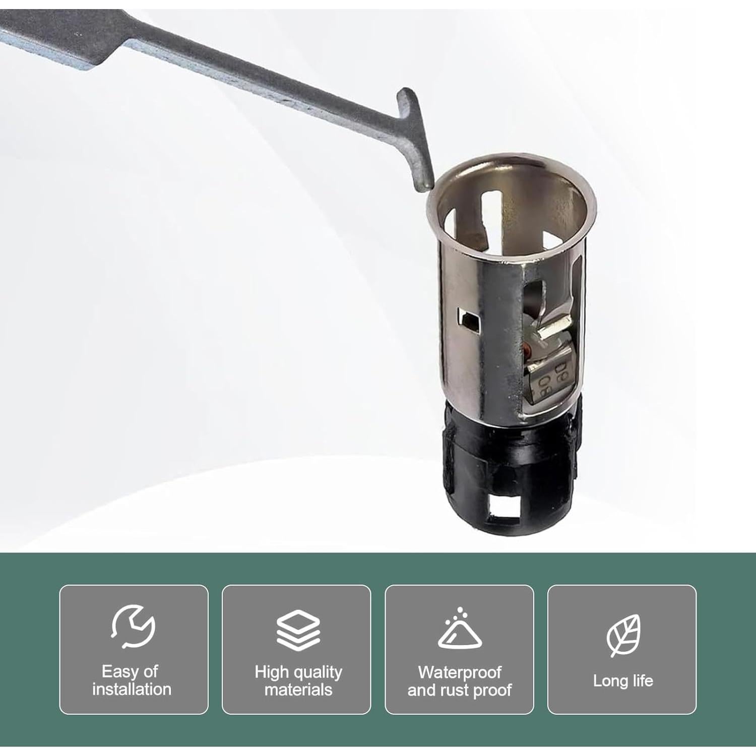 Toma de Encendedor de Cigarrillos Merdege MERDZ2607SI-2PC para GM