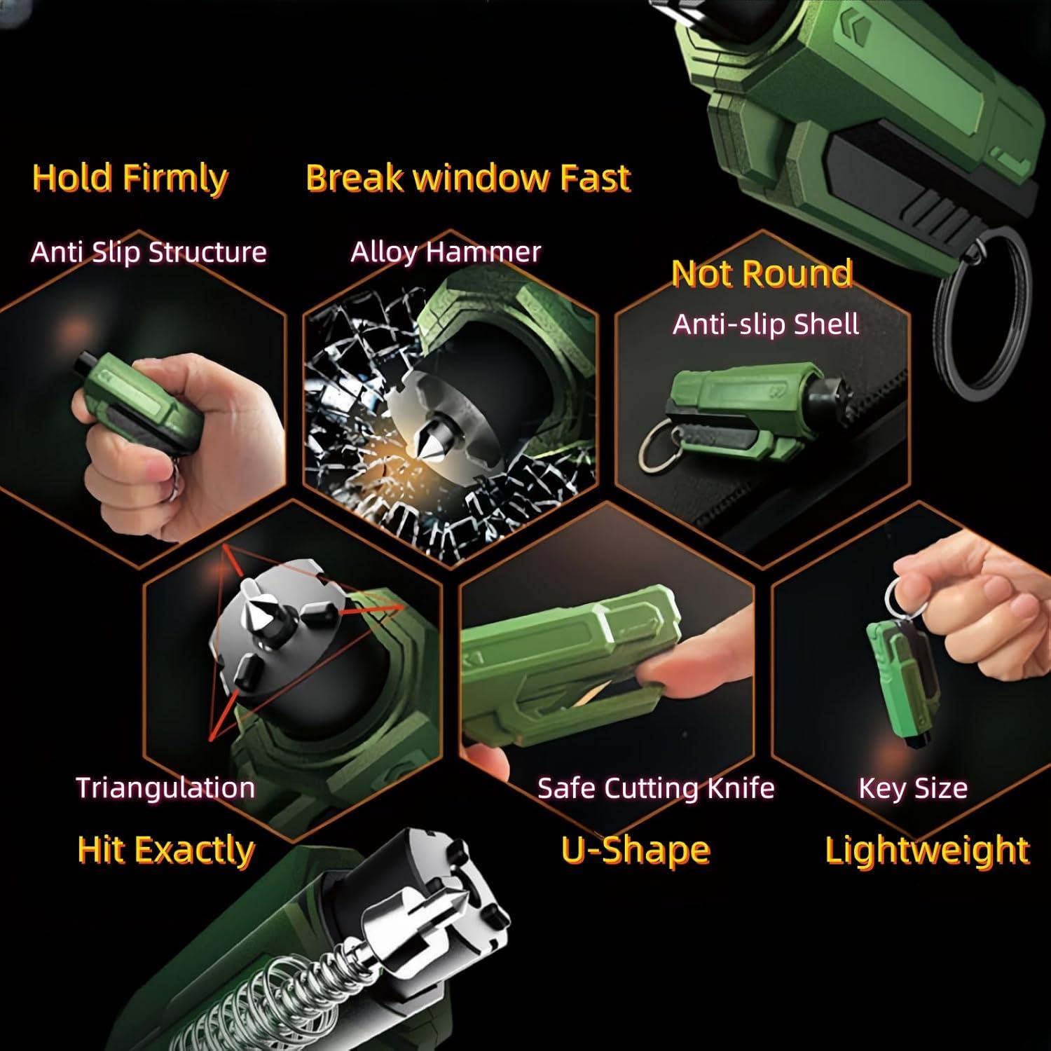 Rompeventanas y cortador de cinturón Seoulish AEL2505 2 en 1