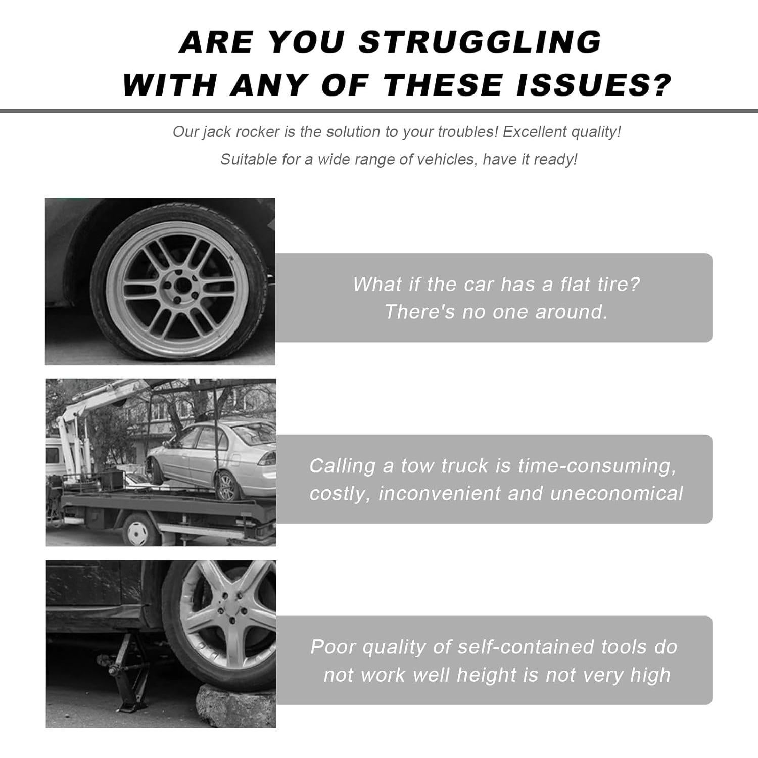 Mango de Gato de Tijera SHMZK Universal para Autos y Camiones