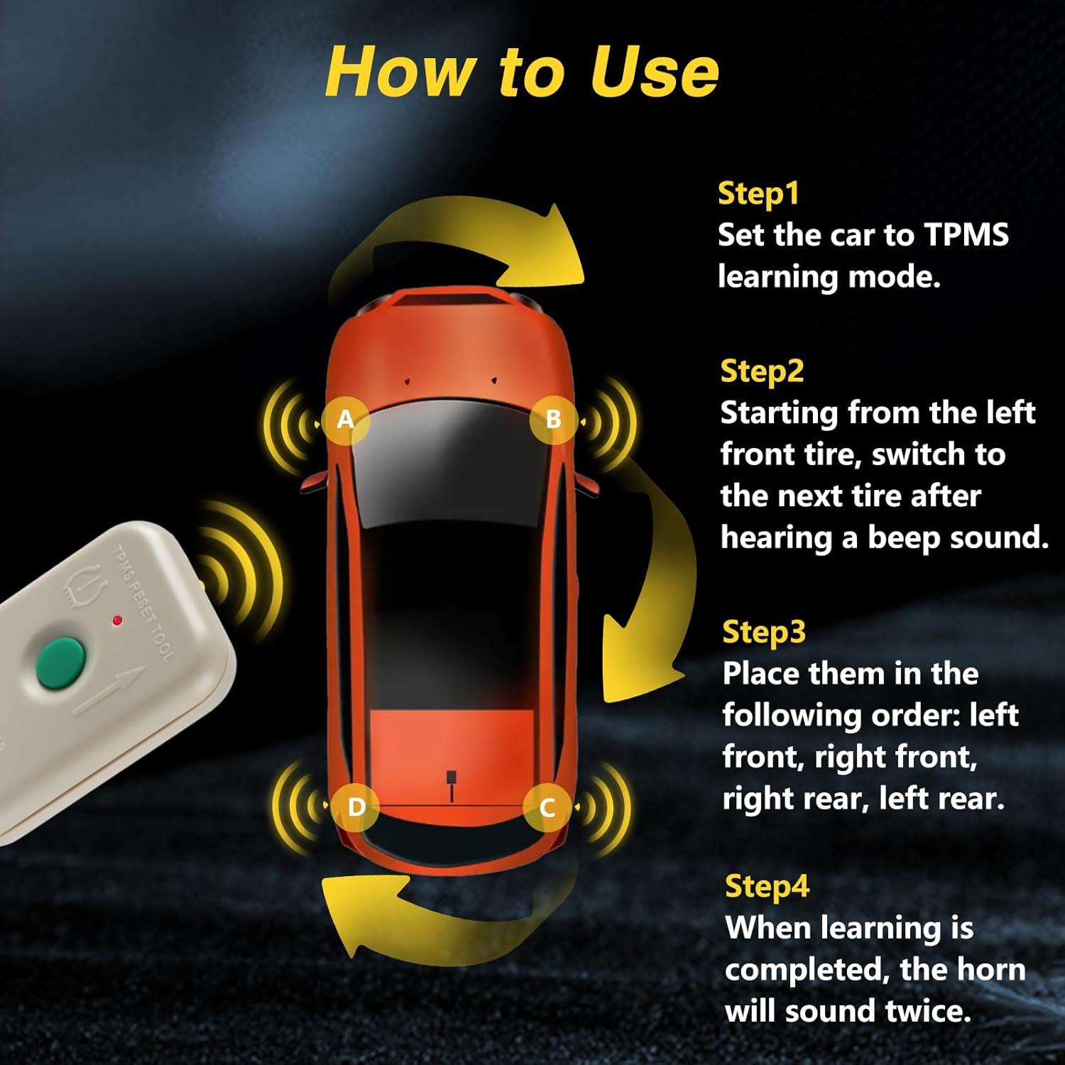 Herramienta TPMS Reaprendizaje KPALAG 8C2T-1A203-AB