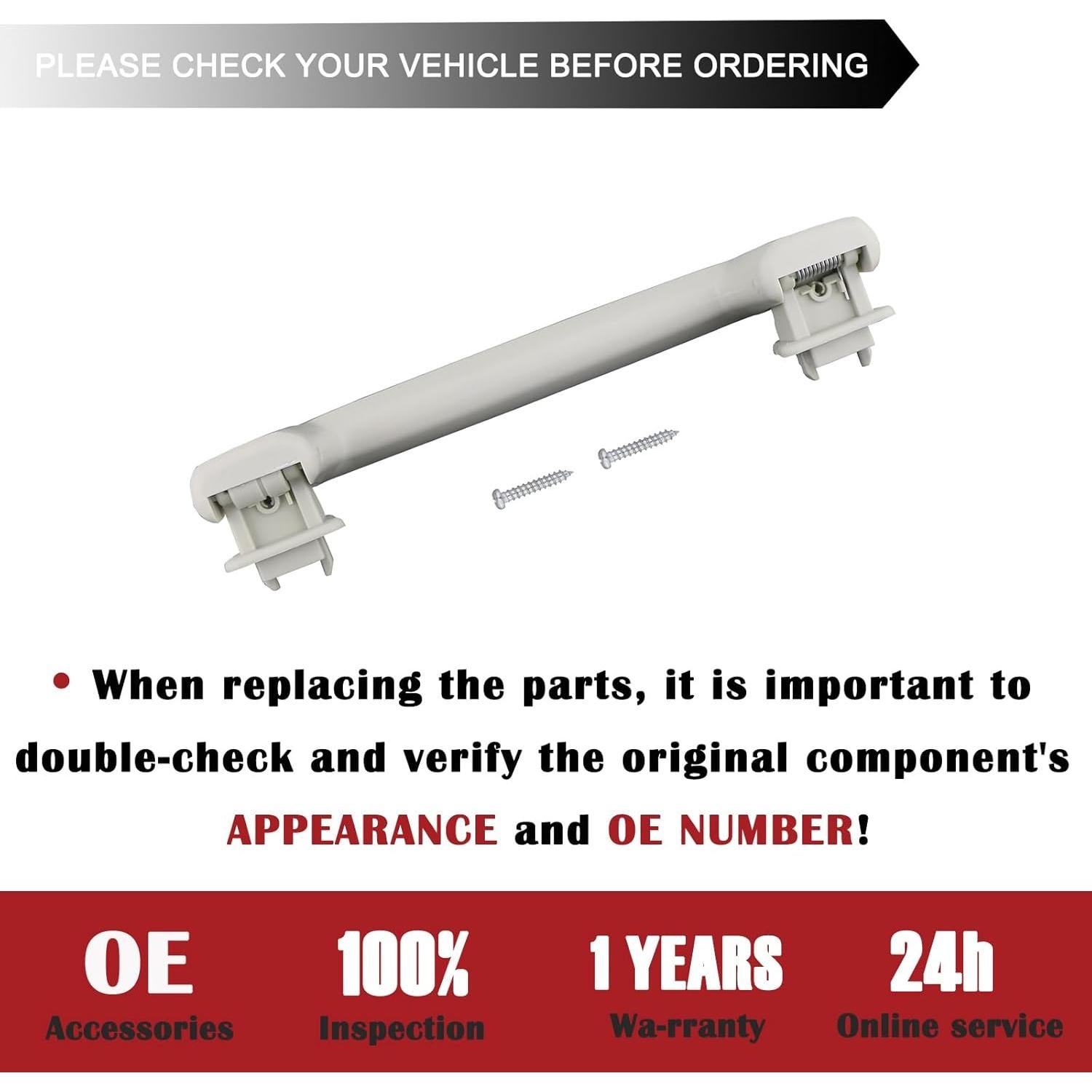 Agarradera de Techo TQPONLY para Ford Escape 2013-2019