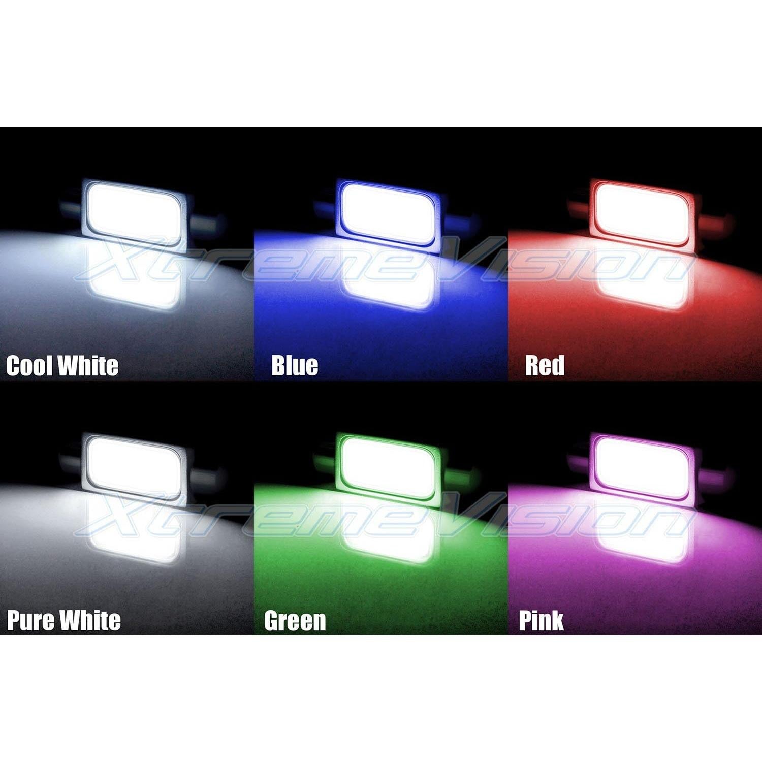 Kit LED Interior XtremeVision Ford Escape 2008-2012 8 Pzs Blanco Frío