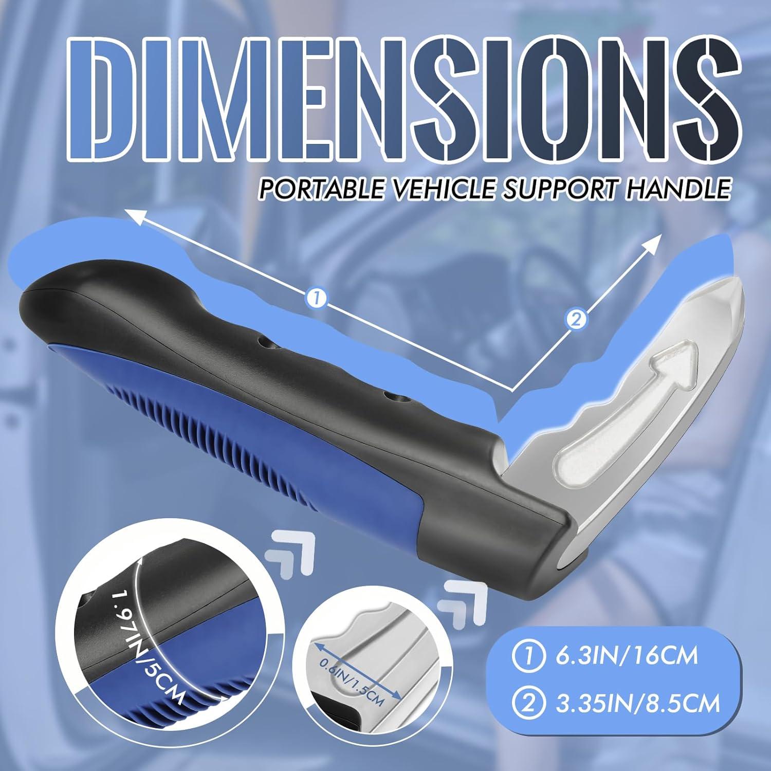 Mango de Asistencia para Coche Milifox - 2 Piezas, Antideslizante