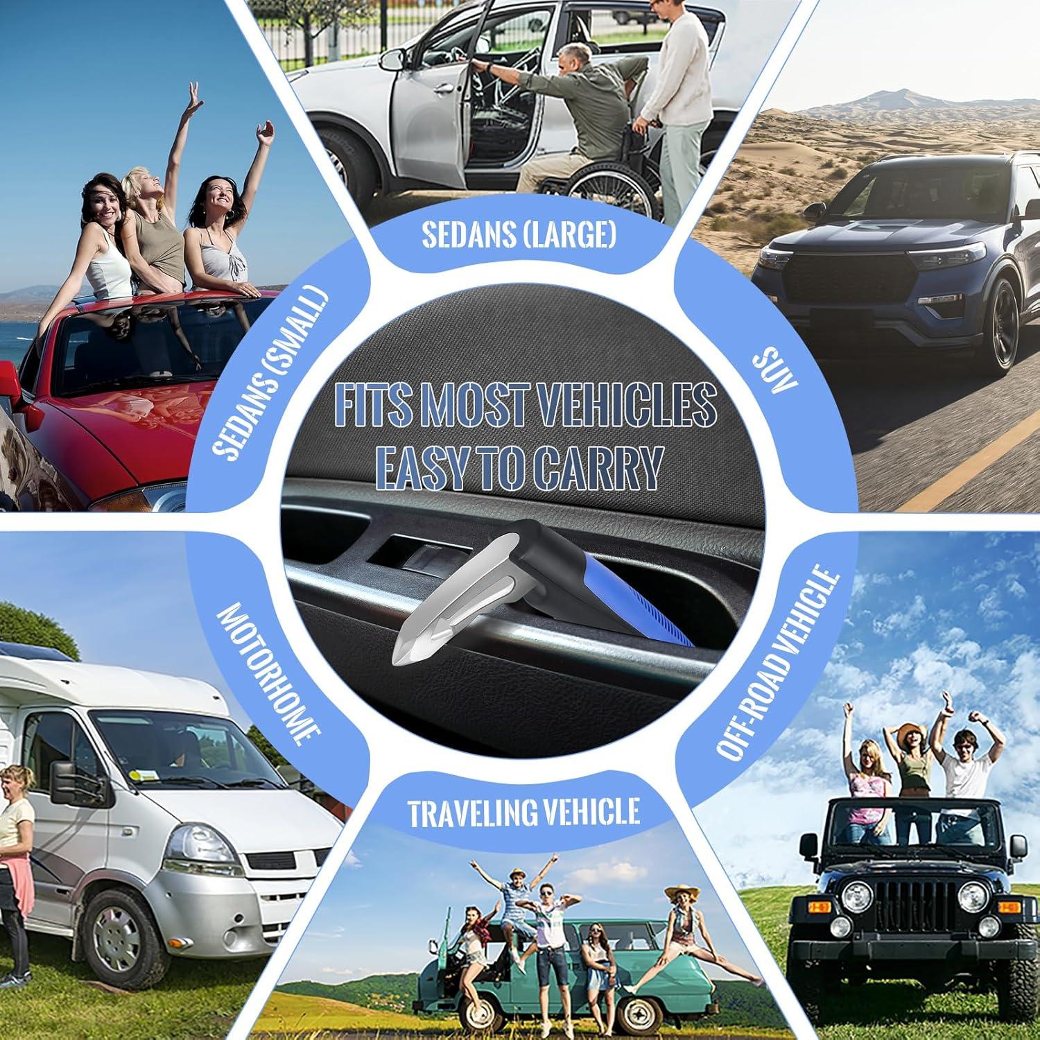 Mango de Asistencia para Coche Milifox - 2 Piezas, Antideslizante