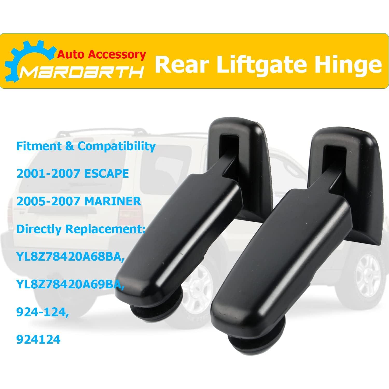 Juego de Bisagras de Ventana Trasera Mardarth para Escape y Mariner