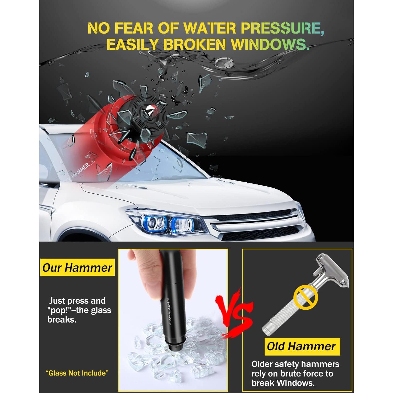 Cortador de Cinturón de Seguridad YONGMING WB-02 2 en 1