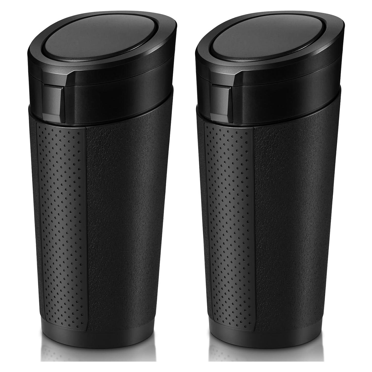 Bote de Basura para Auto Hiitytin Negro 8.4x6.6x18.5cm