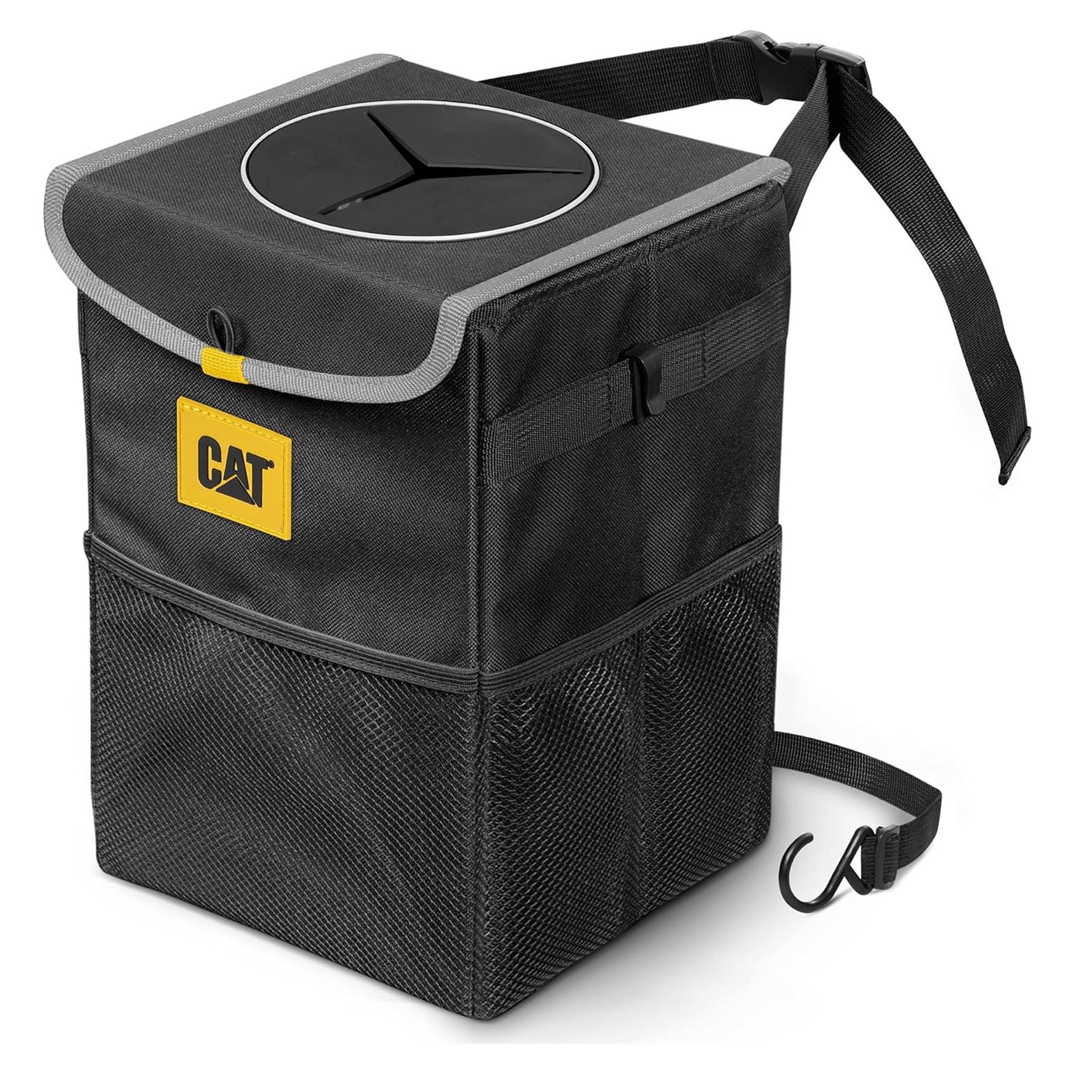 Basurero de Auto CAT Premium 9.1L con Tapa Antiderrame