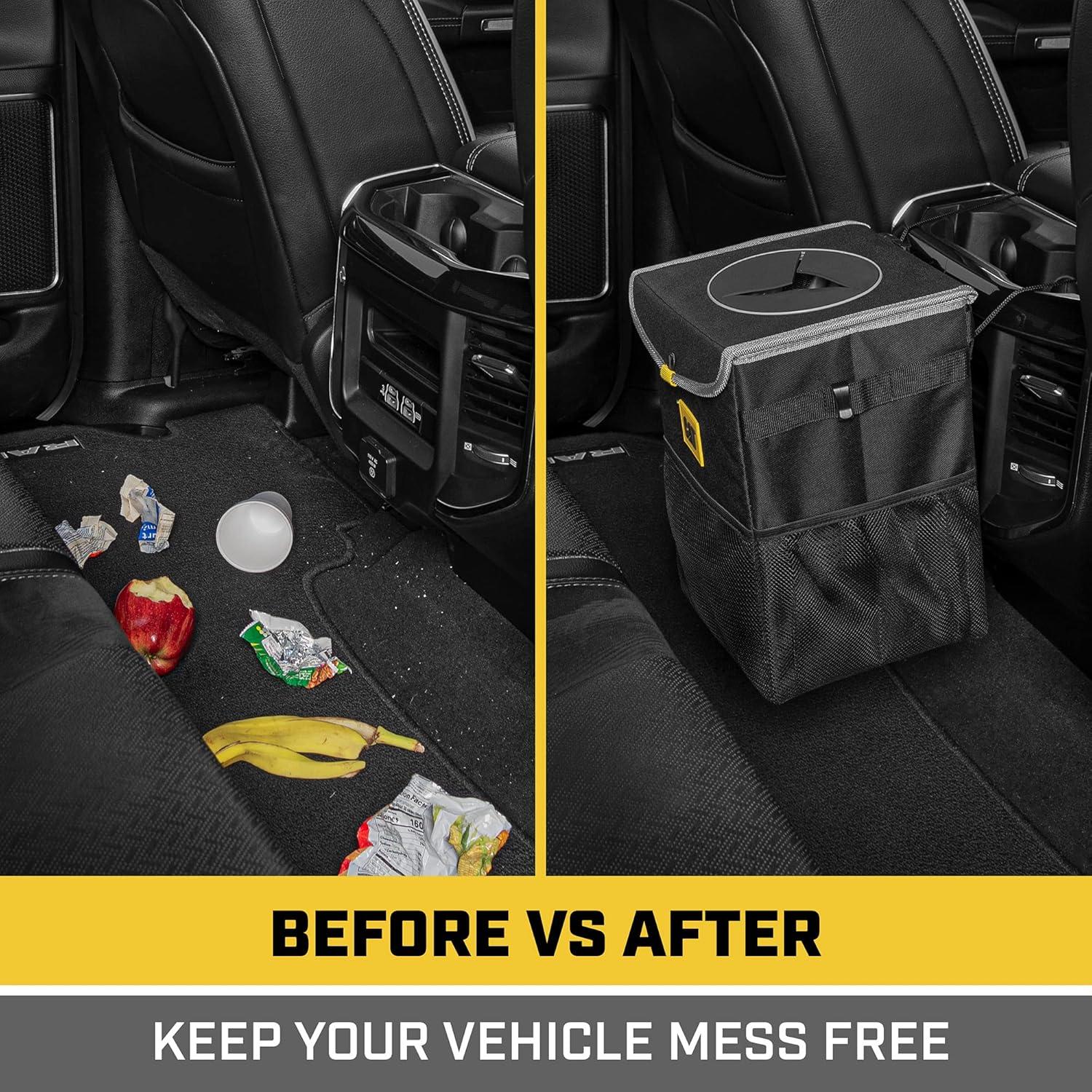 Basurero de Auto CAT Premium 9.1L con Tapa Antiderrame