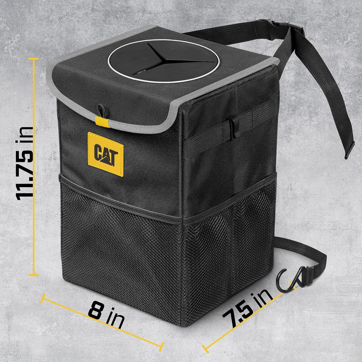 Basurero de Auto CAT Premium 9.1L con Tapa Antiderrame