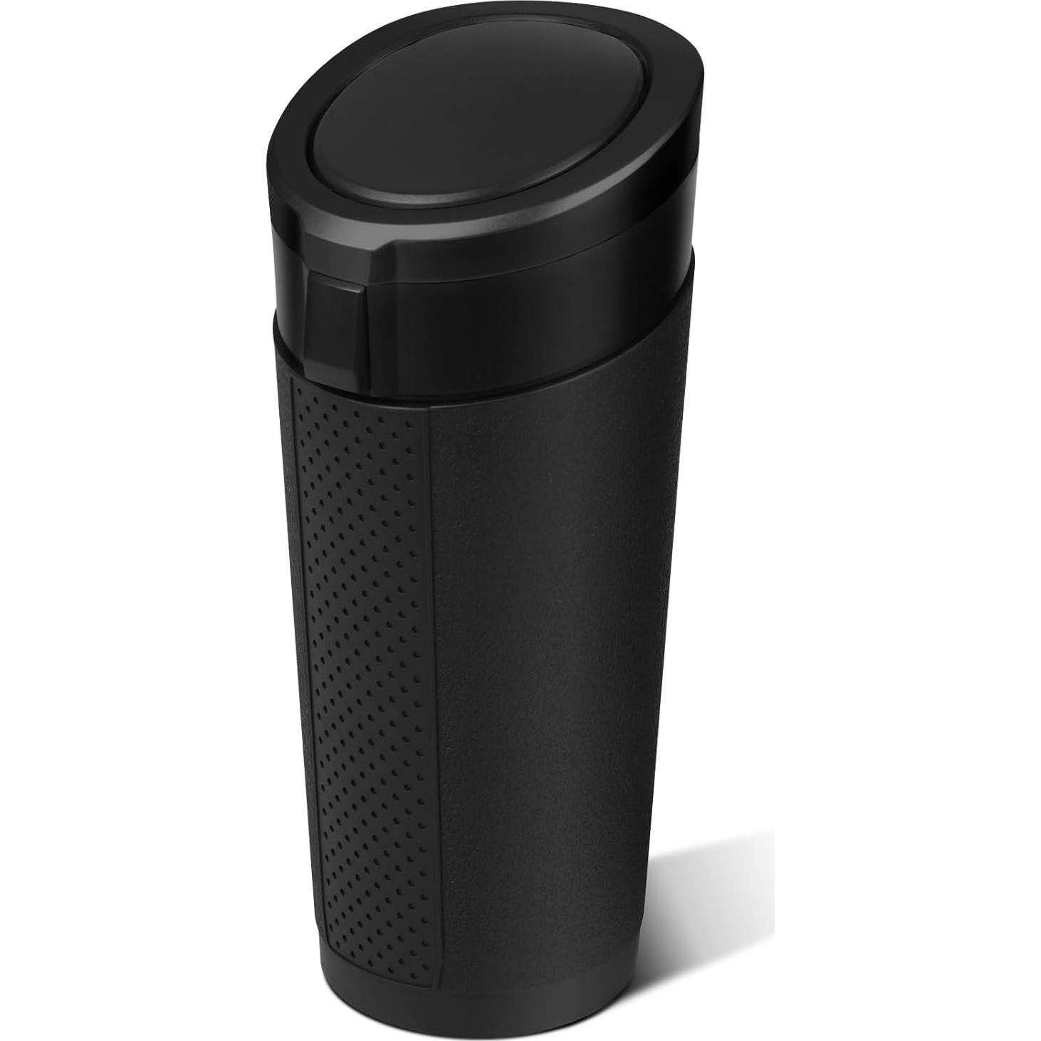 Bote de Basura para Auto LCMWHOP Negro a Prueba de Fugas