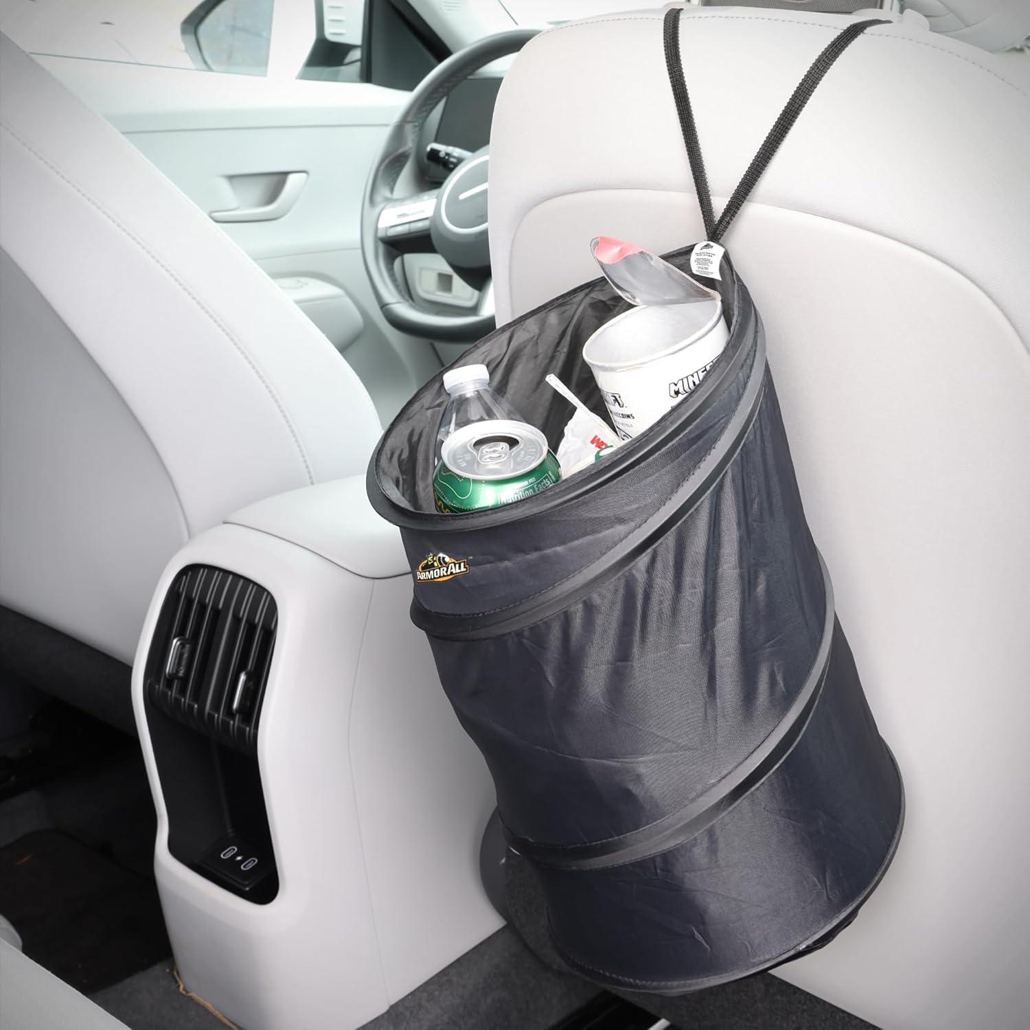 Bote de Basura Plegable Armor All 12.5L Impermeable para Auto