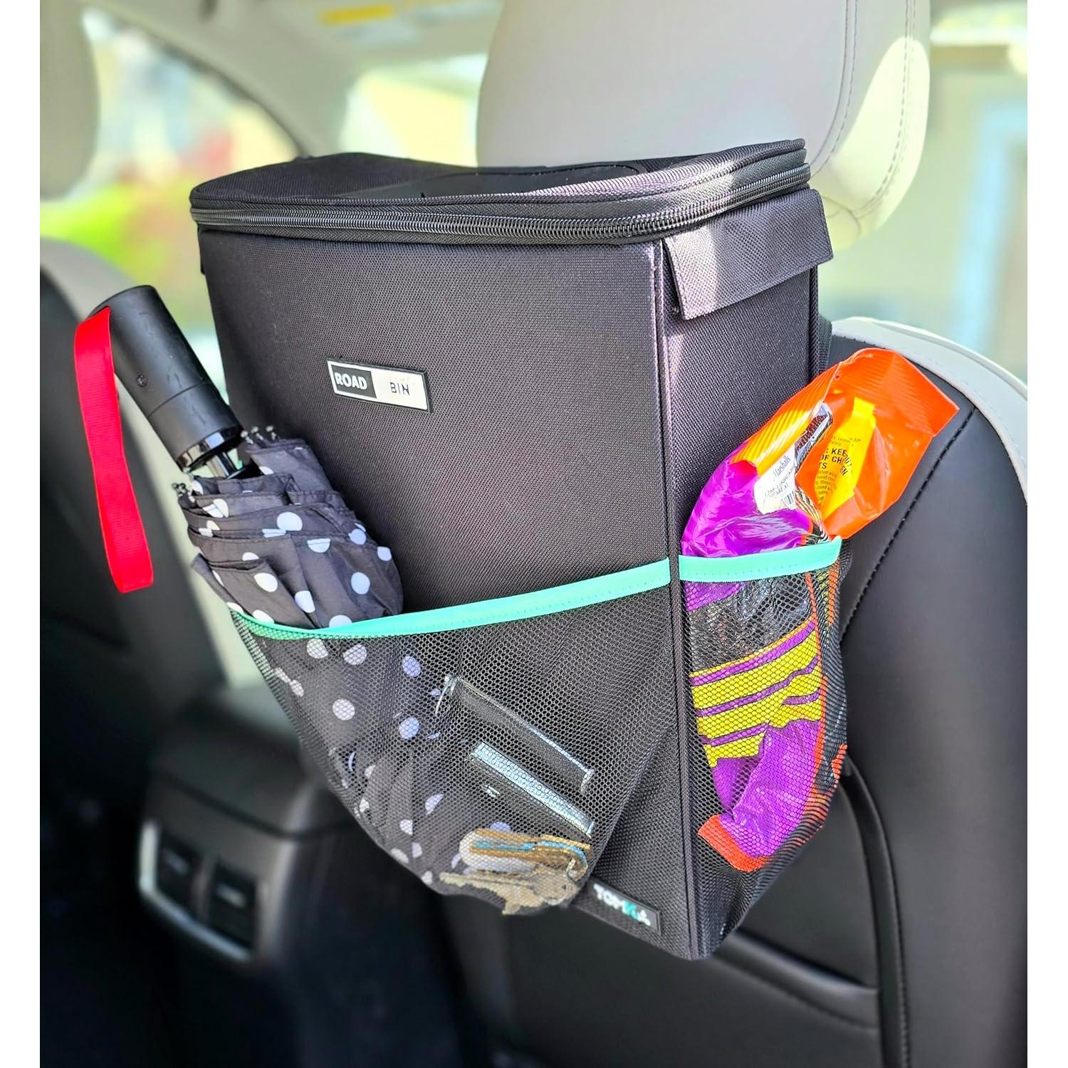 Basurero para Auto RoadBin Slim 9.46L a Prueba de Fugas