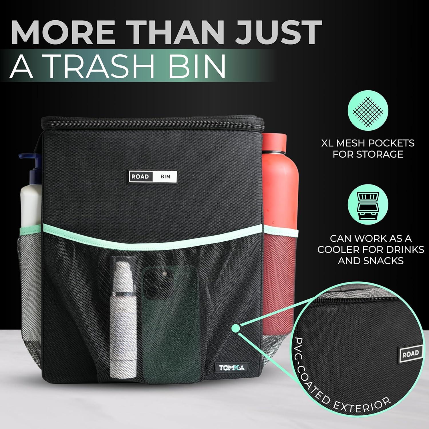 Basurero para Auto RoadBin Slim 9.46L a Prueba de Fugas