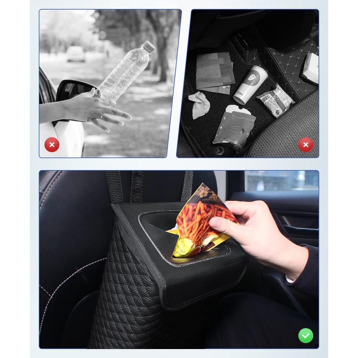 Basurero de Auto Tsumbay 2 Galones PU Cuero Impermeable