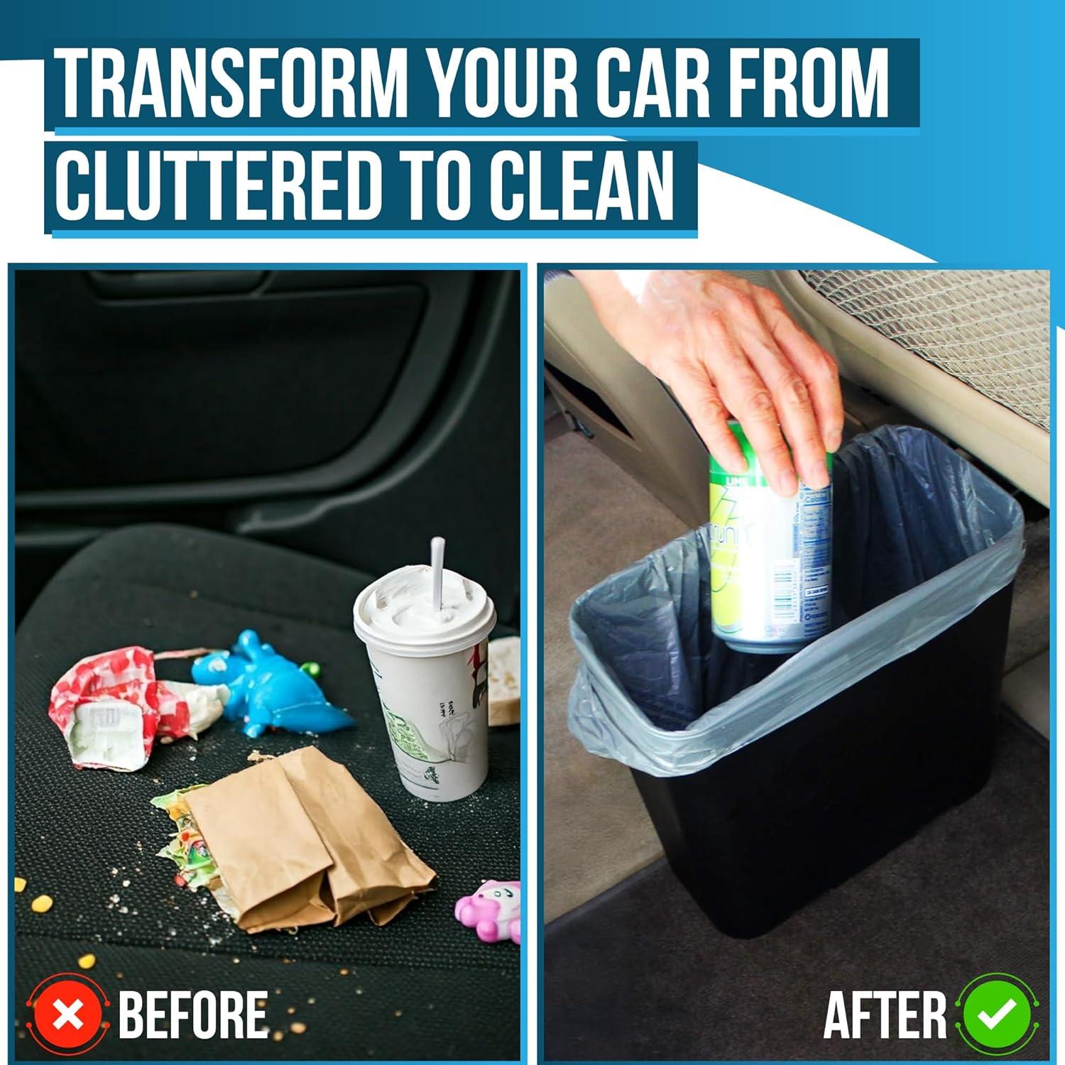 Basurero de Coche Carbage Can CBC001B Negro 100% Impermeable