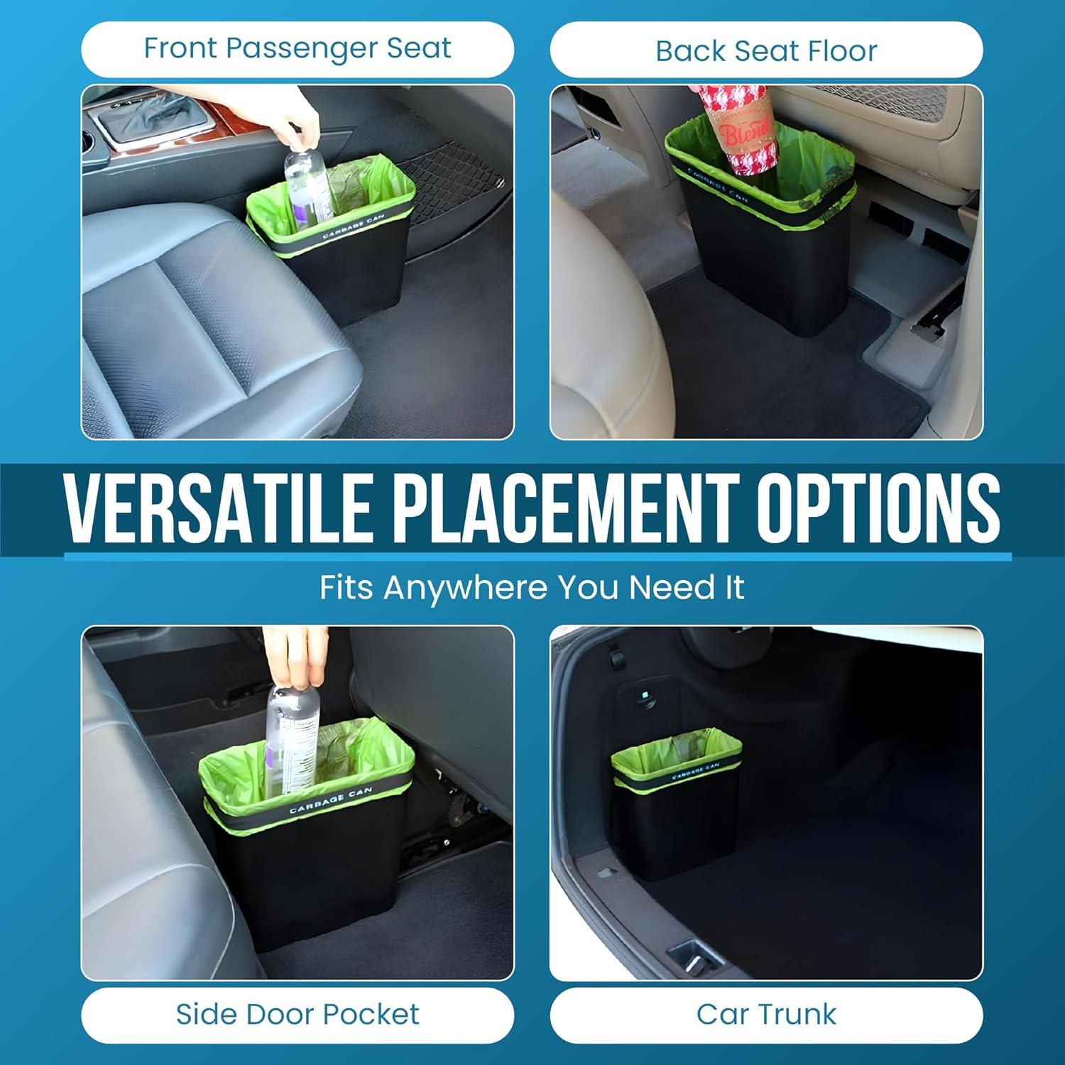 Basurero de Coche Carbage Can CBC001B Negro 100% Impermeable