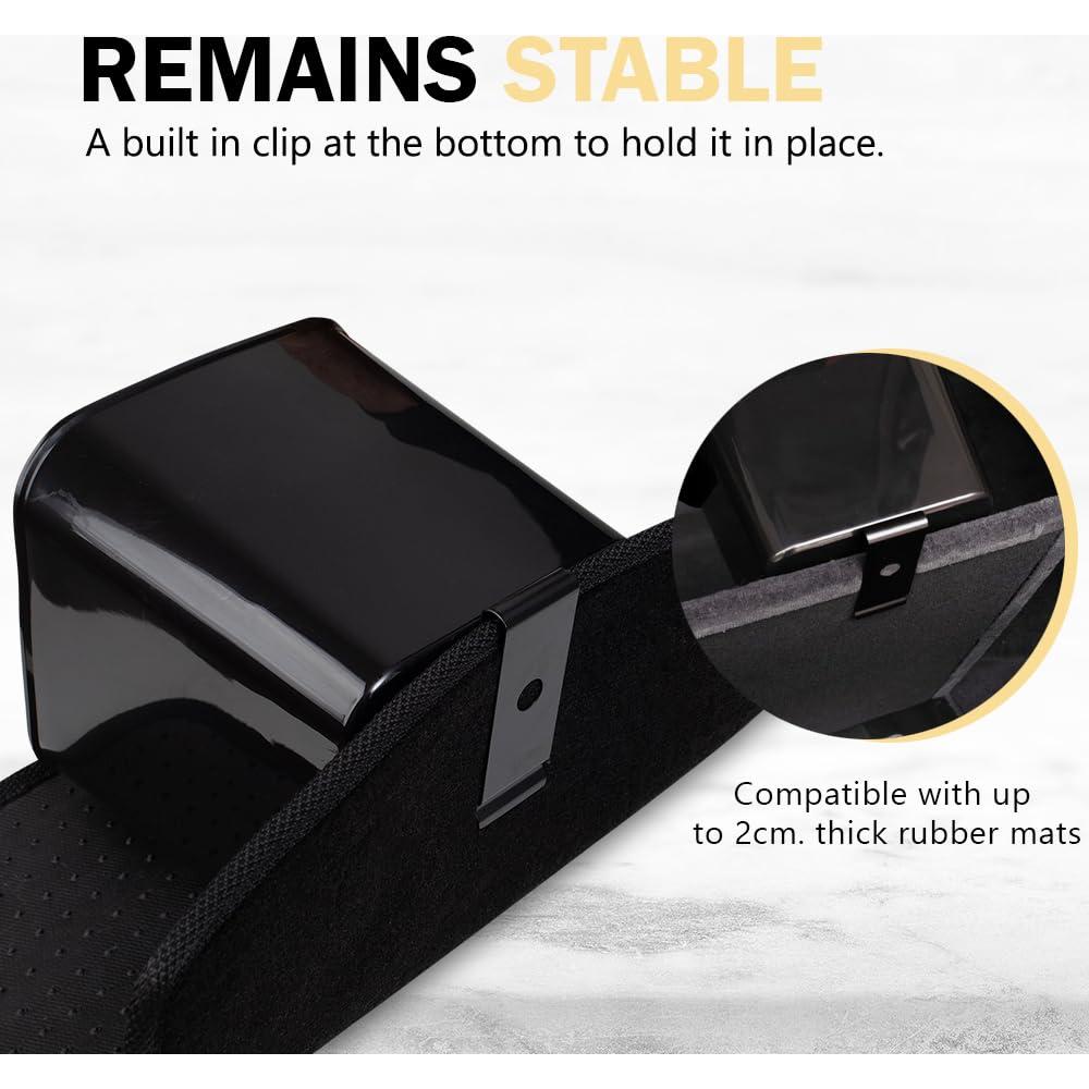 Basurero para Auto HAUSSIMPLE Grande Impermeable Negro