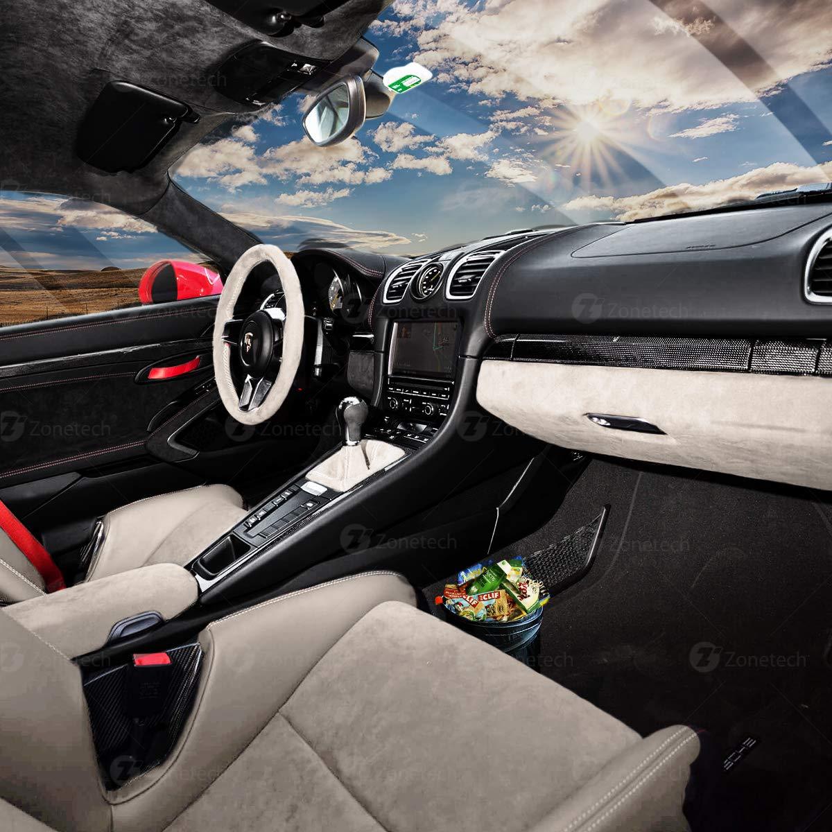 Basurero Portátil ZONETECH Plegable a Prueba de Fugas - Negro