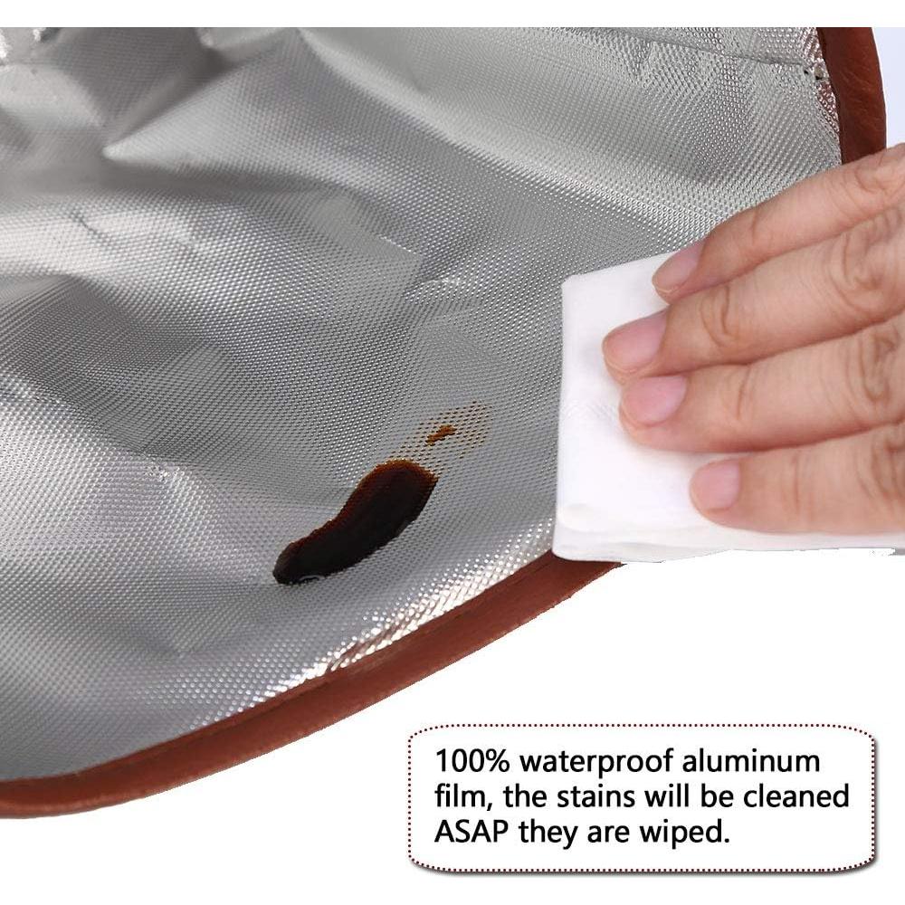 Basurero Colgante para Auto HerMia de Cuero PU Impermeable