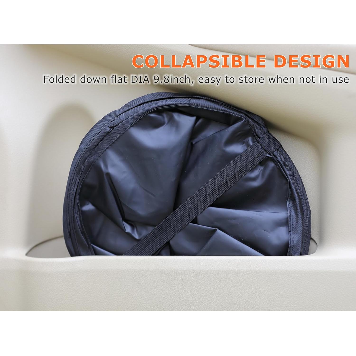 Basurero Plegable para Auto Ginsco 4 Galones Impermeable