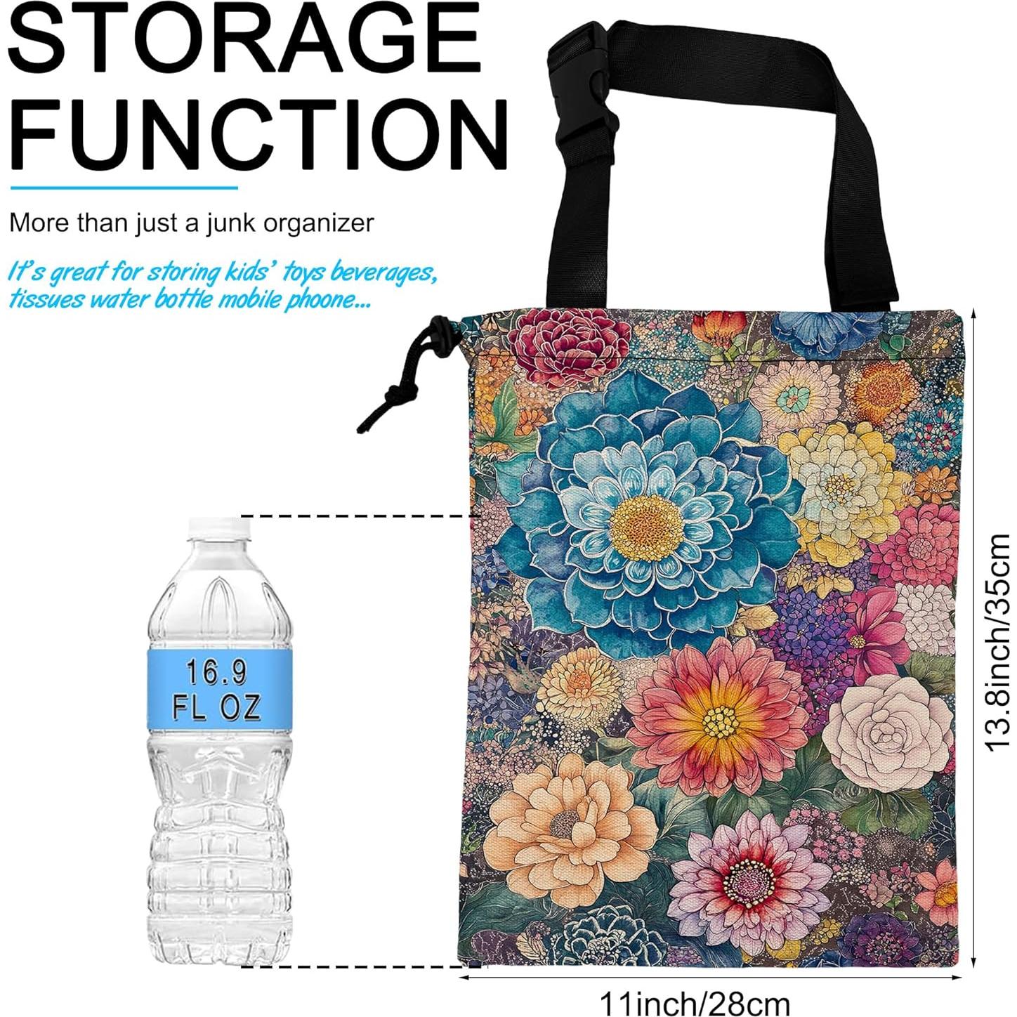 Bolsa de Basura Colgante para Auto Ghatobty Impermeable 35.1x27.9cm