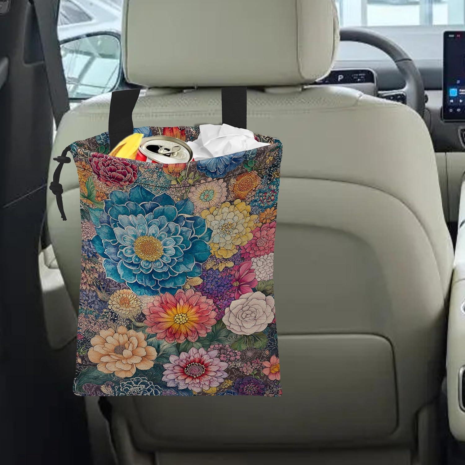 Bolsa de Basura Colgante para Auto Ghatobty Impermeable 35.1x27.9cm