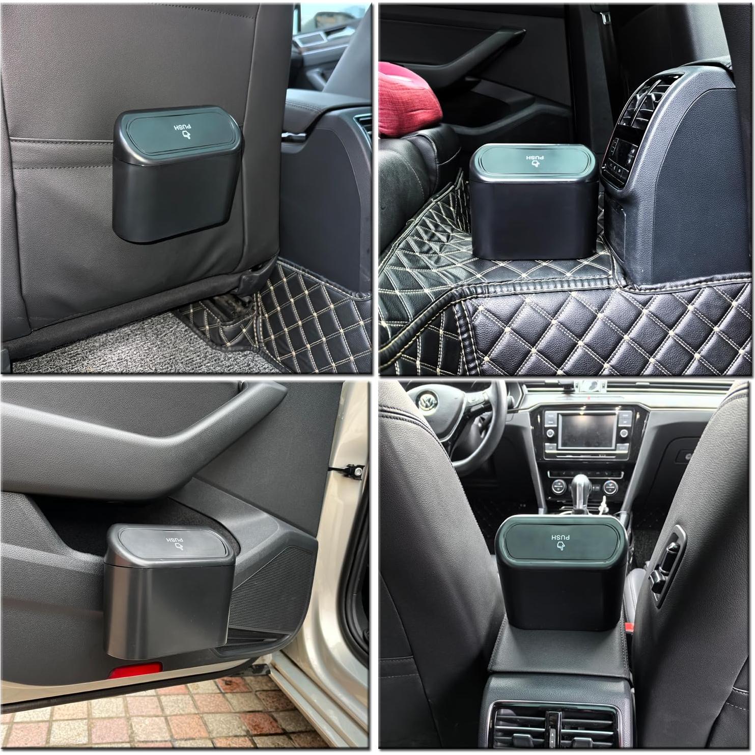 Bote de Basura para Auto KITBEST - 2 Paquetes, 120 Bolsas