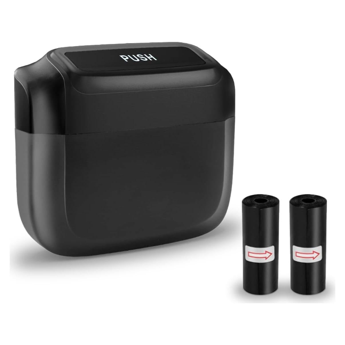 Mini Basurero de Auto SMILFUY con Tapa a Prueba de Fugas