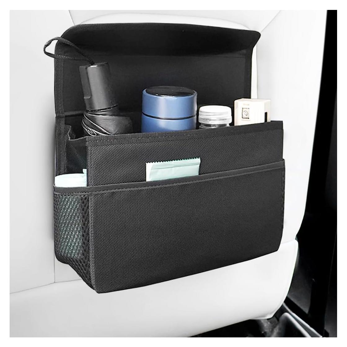 Basurero de Auto Osilly Colapsable Impermeable 30x21cm Negro