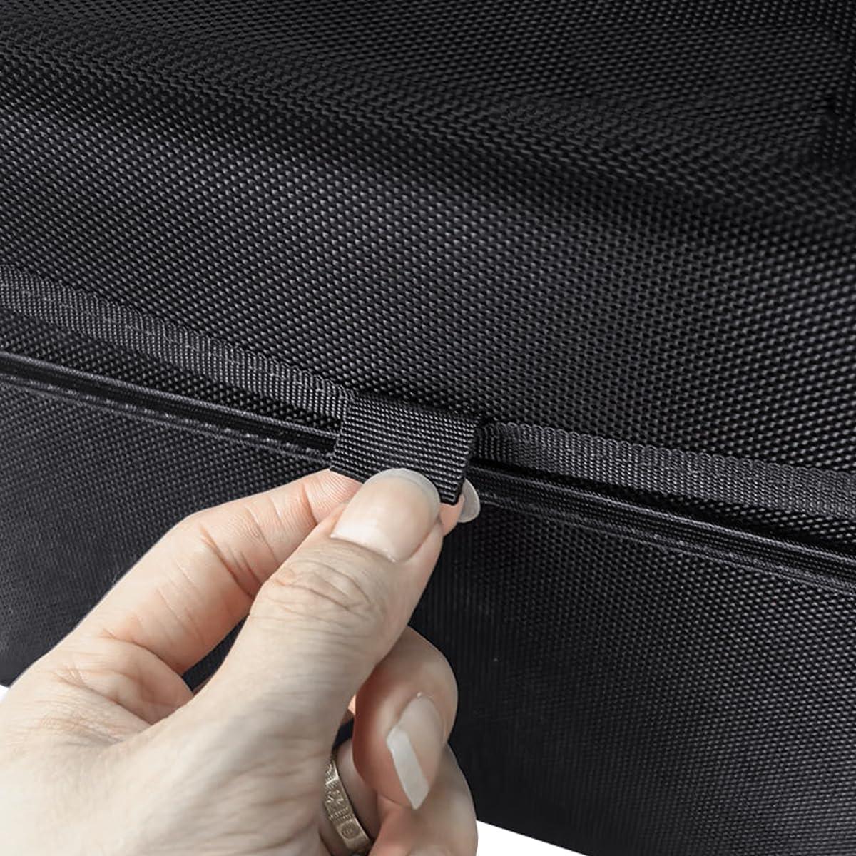 Basurero de Auto Osilly Colapsable Impermeable 30x21cm Negro