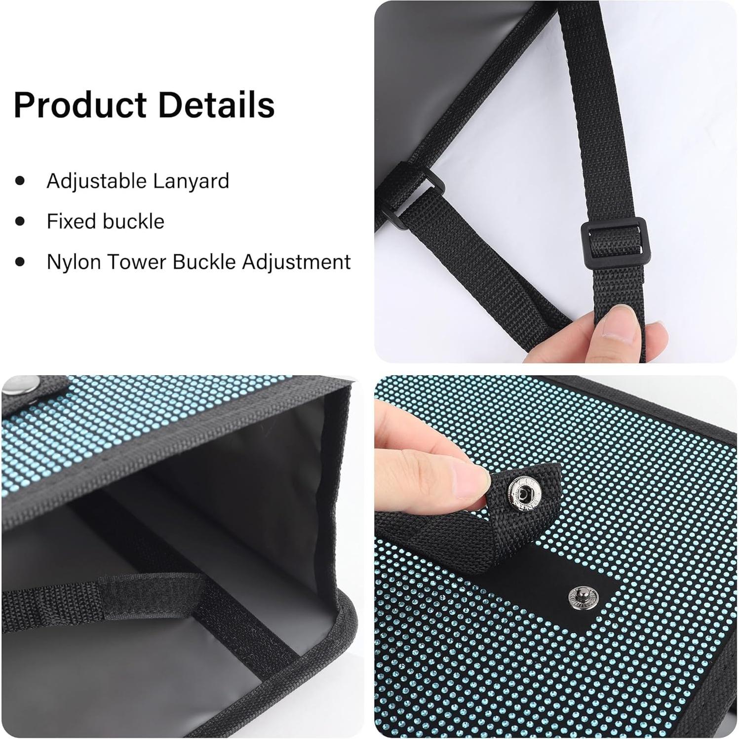 Cubos de Basura Plegables Wedfish para Automóviles - Rojo