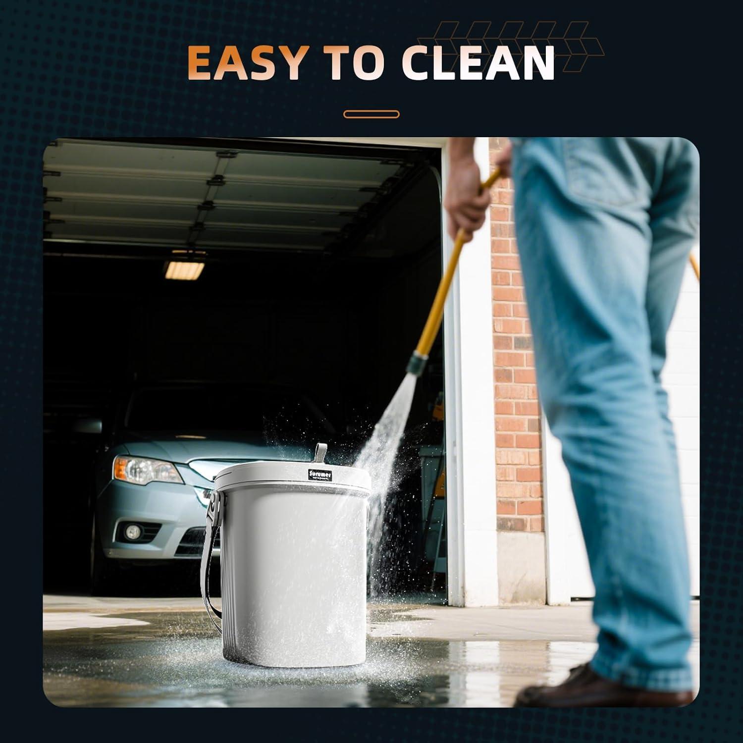 Basurero de Silicona para Auto Surume 2 Galones Impermeable