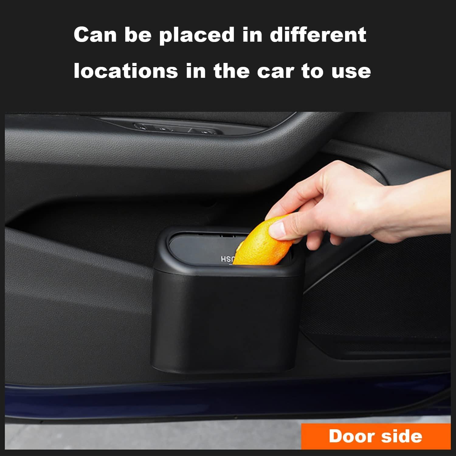 Basurero de Auto HZXINWANG 1L Impermeable con 75 Bolsas