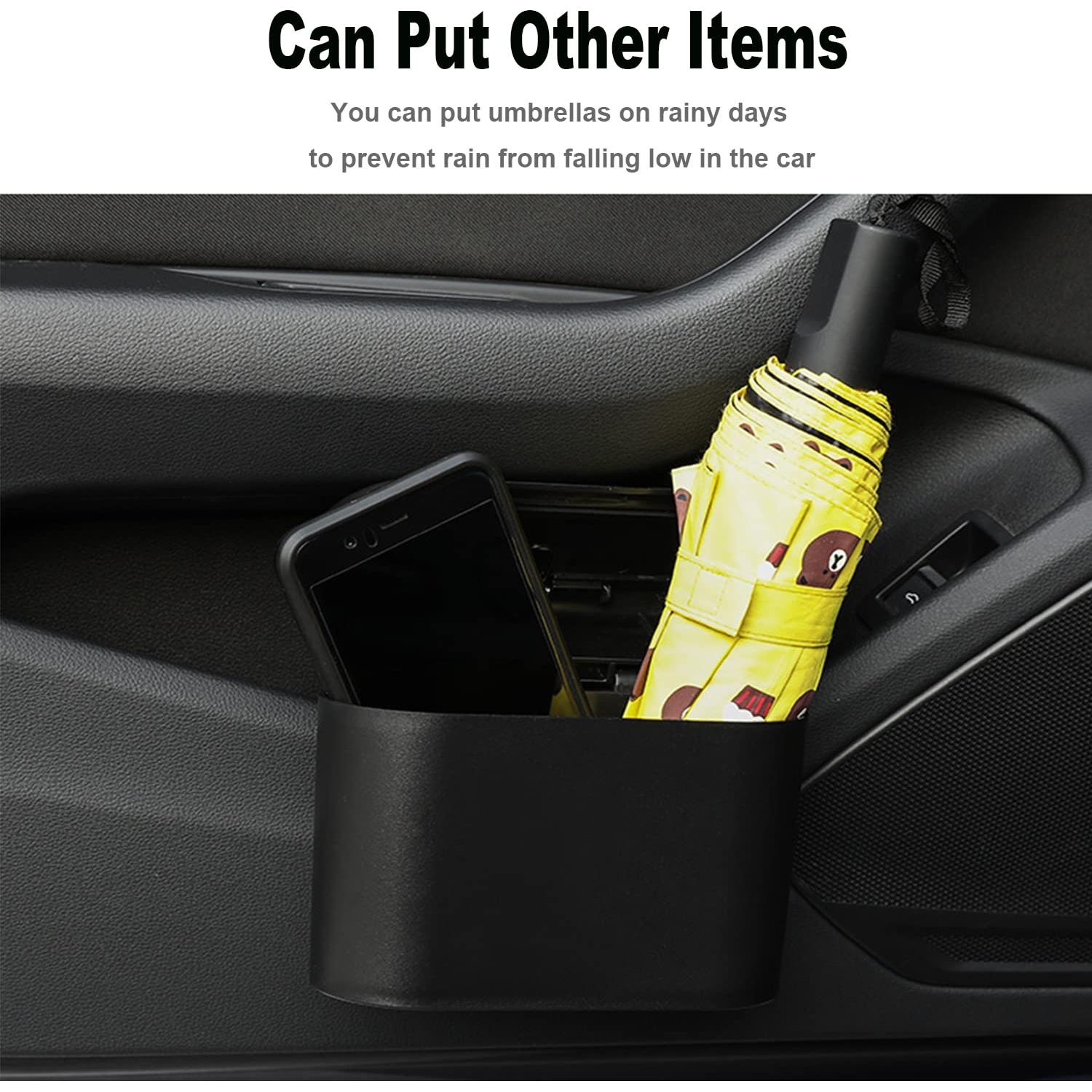 Basurero de Auto HZXINWANG 1L Impermeable con 75 Bolsas