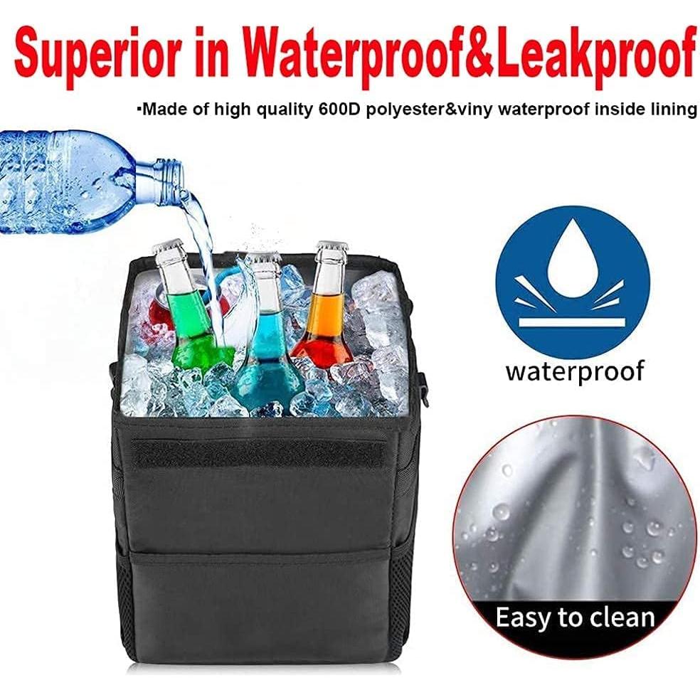 Bolsa de Basura Impermeable para Auto Kartisen 24.1cm - Café