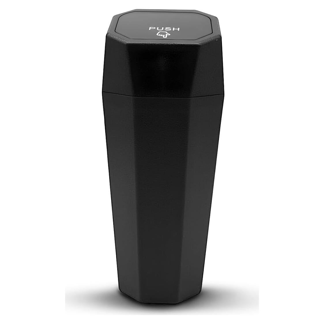 Basurero de Coche Zpana Cilíndrico 1.5L Negro a Prueba de Fugas