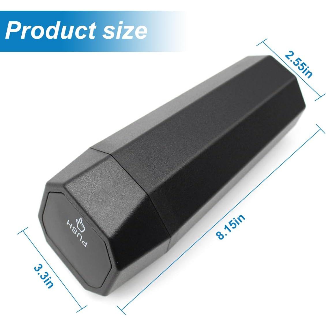 Basurero de Coche Zpana Cilíndrico 1.5L Negro a Prueba de Fugas