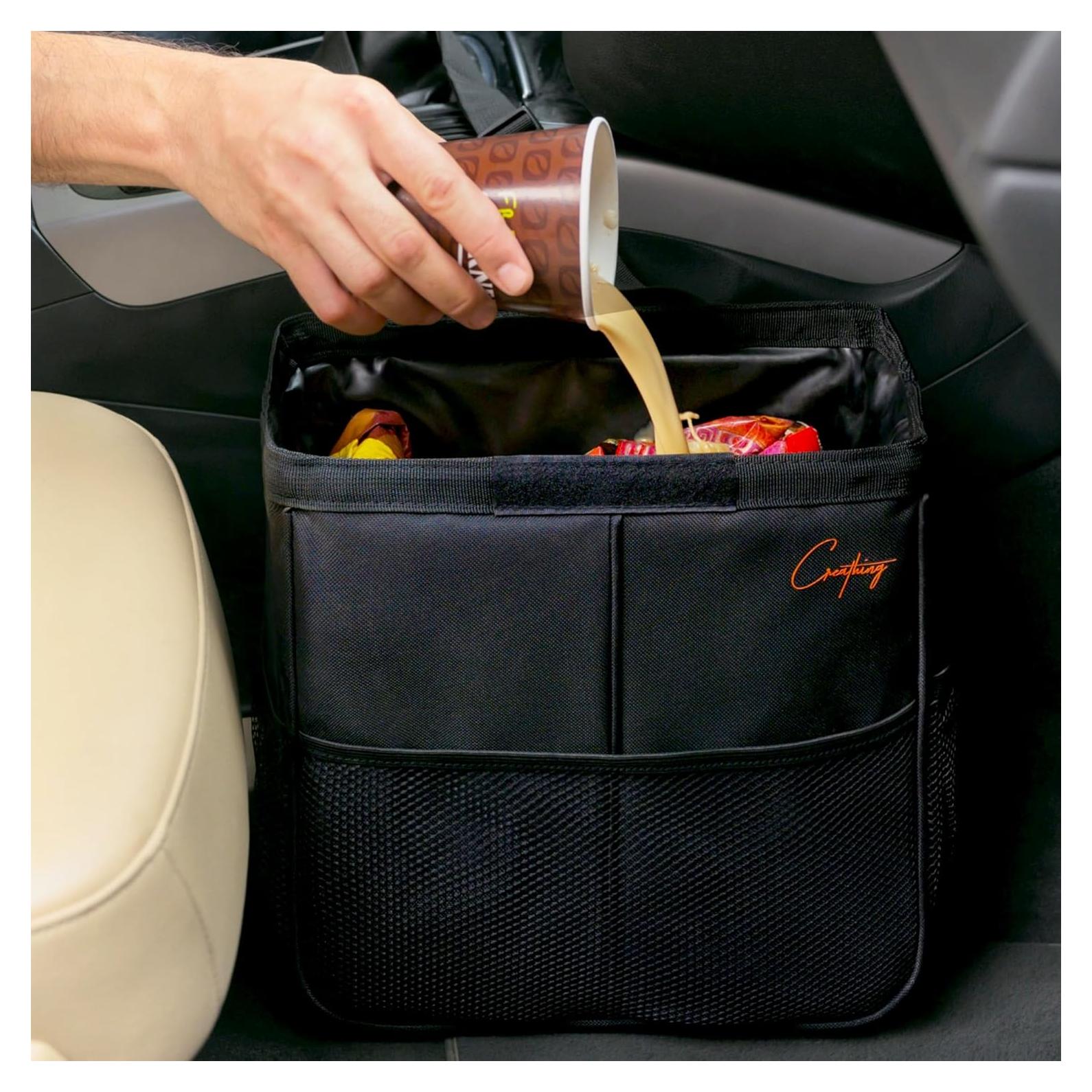 Bote de Basura para Automóvil Creathing 3 Gal a Prueba de Fugas