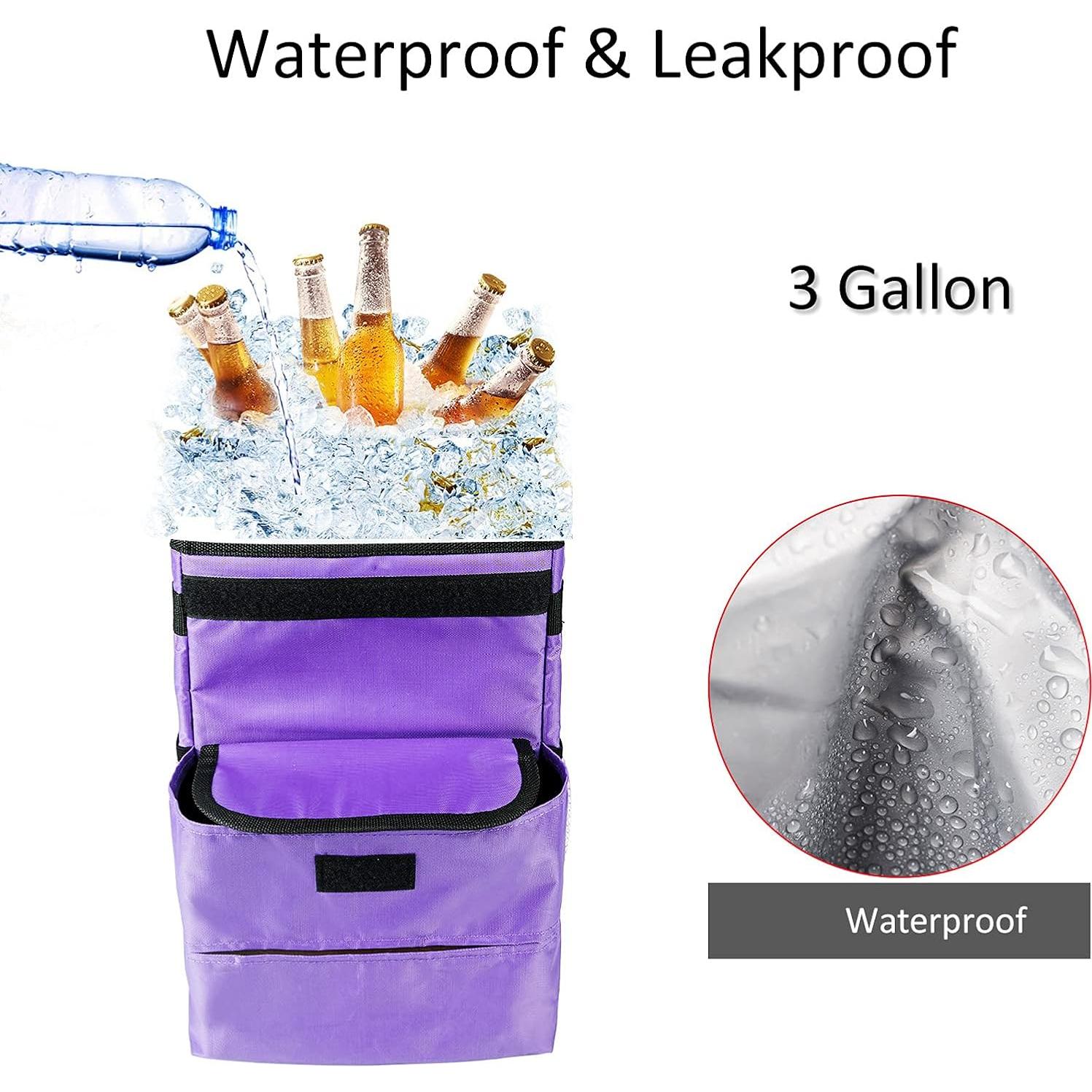 Basurero de Coche Plegable GPUSFAK 3 Galones Impermeable