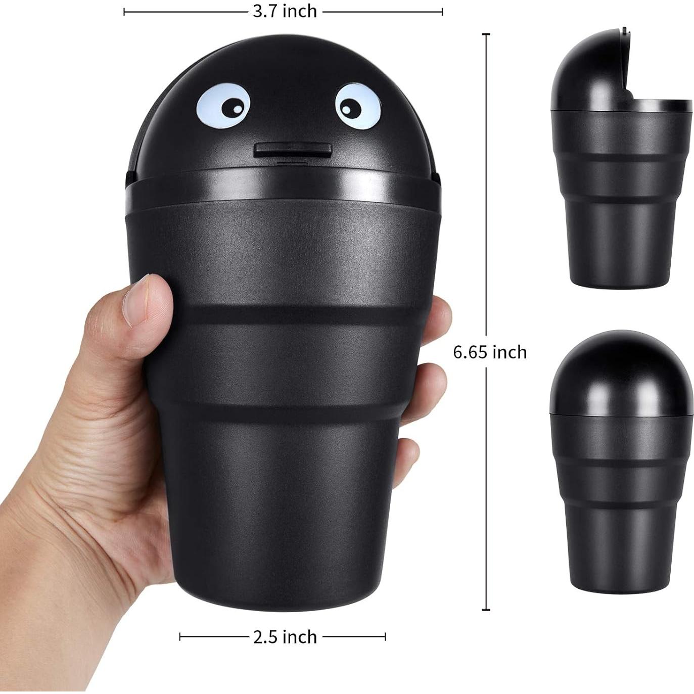 Papelera Mini TRASGO para Coche y Oficina 520ml Compacta