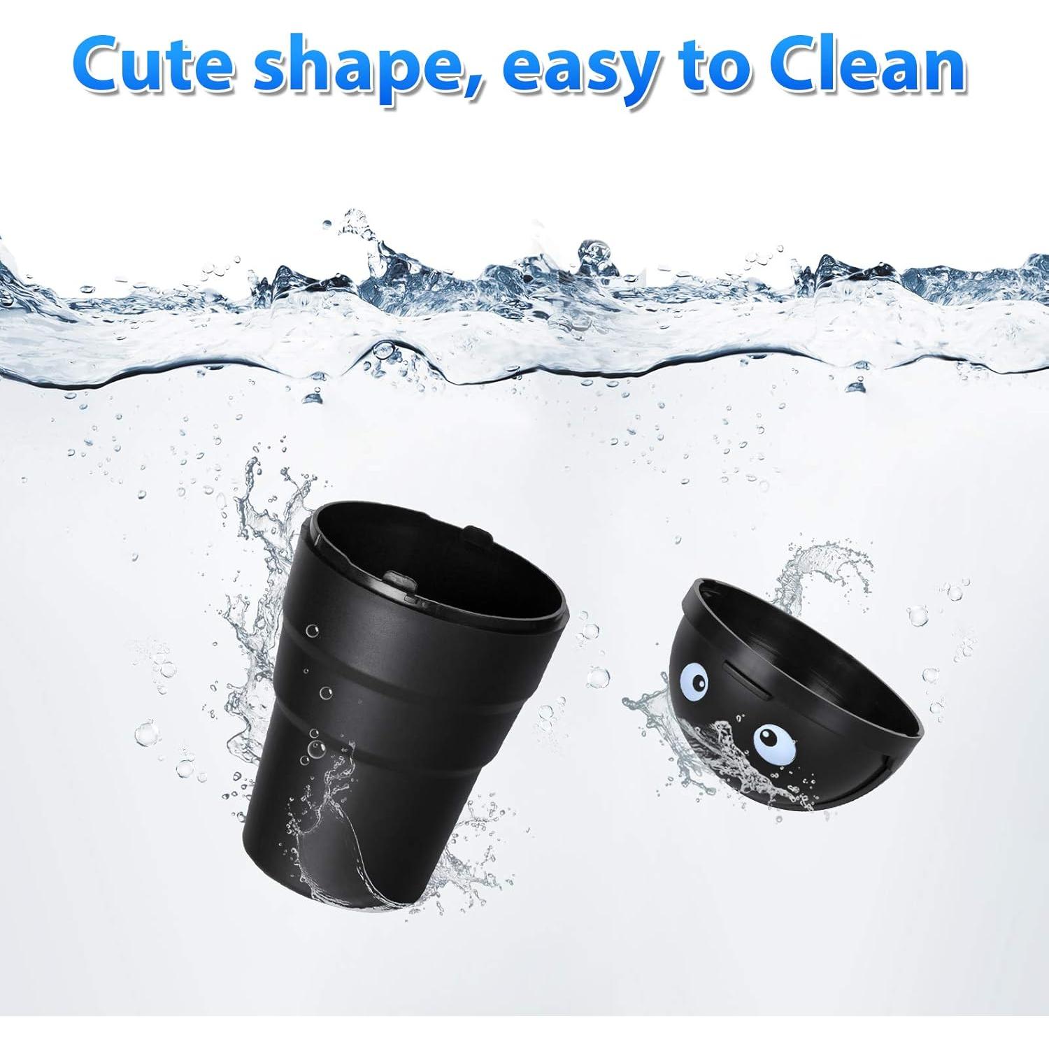 Papelera Mini TRASGO para Coche y Oficina 520ml Compacta