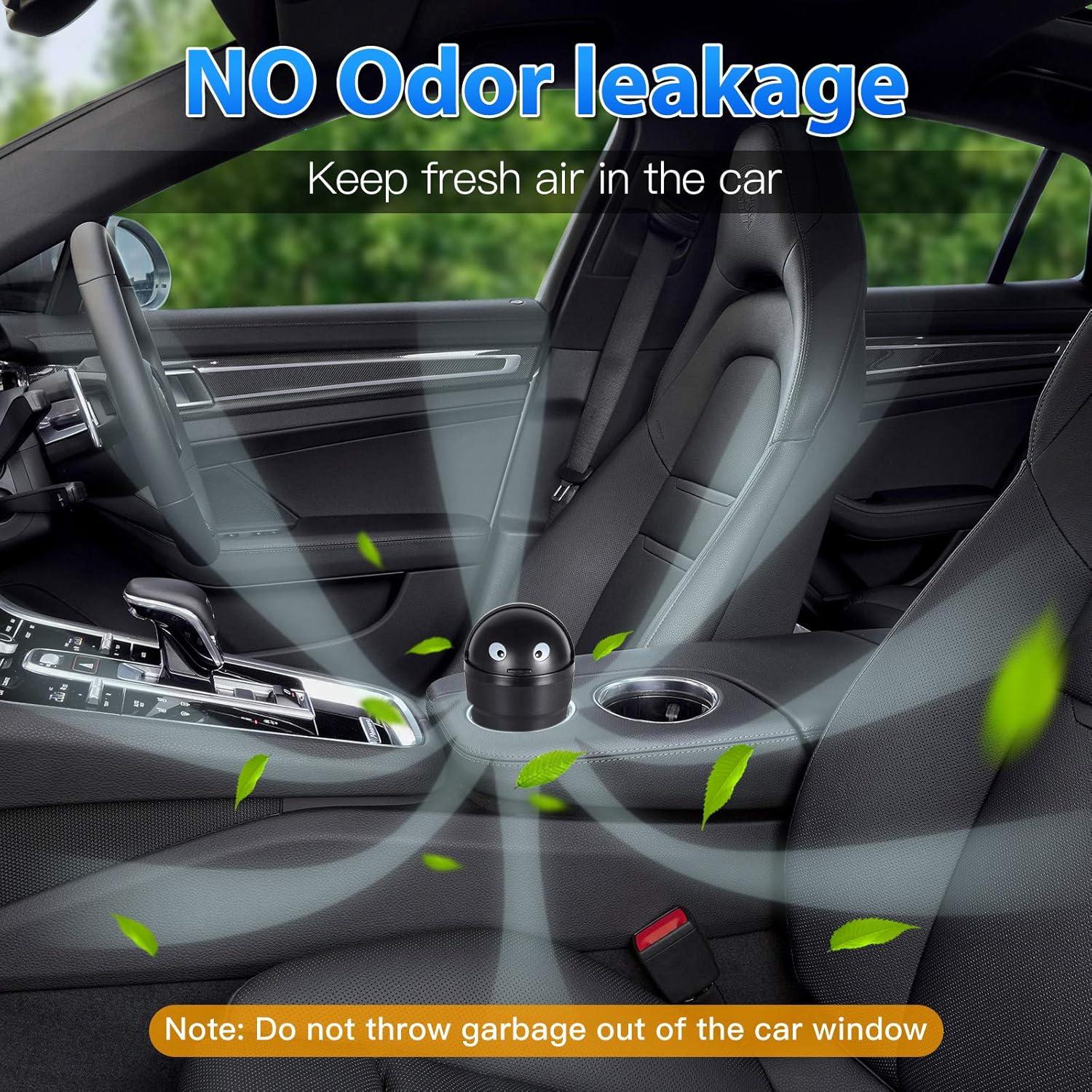 Papelera Mini TRASGO para Coche y Oficina 520ml Compacta