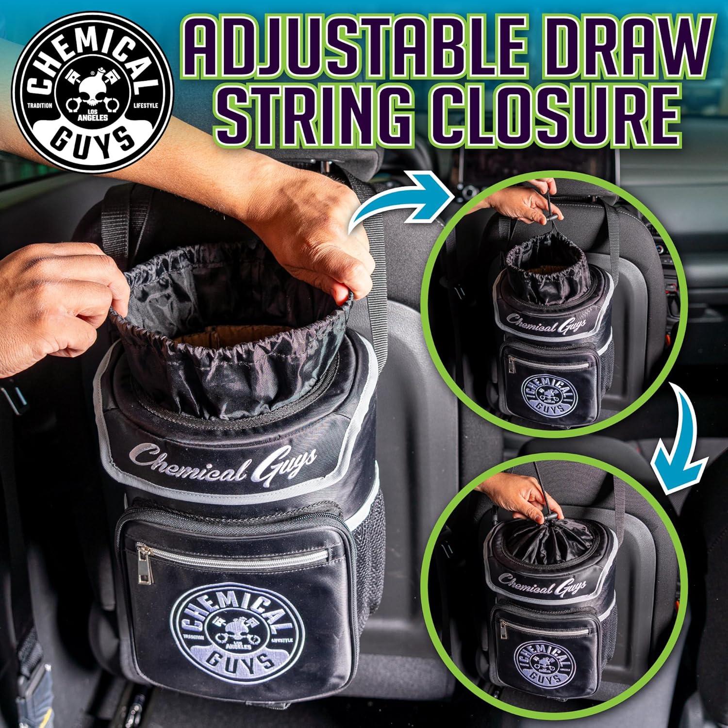 Contenedor de Almacenamiento Dumpy Chemical Guys 10L Negro