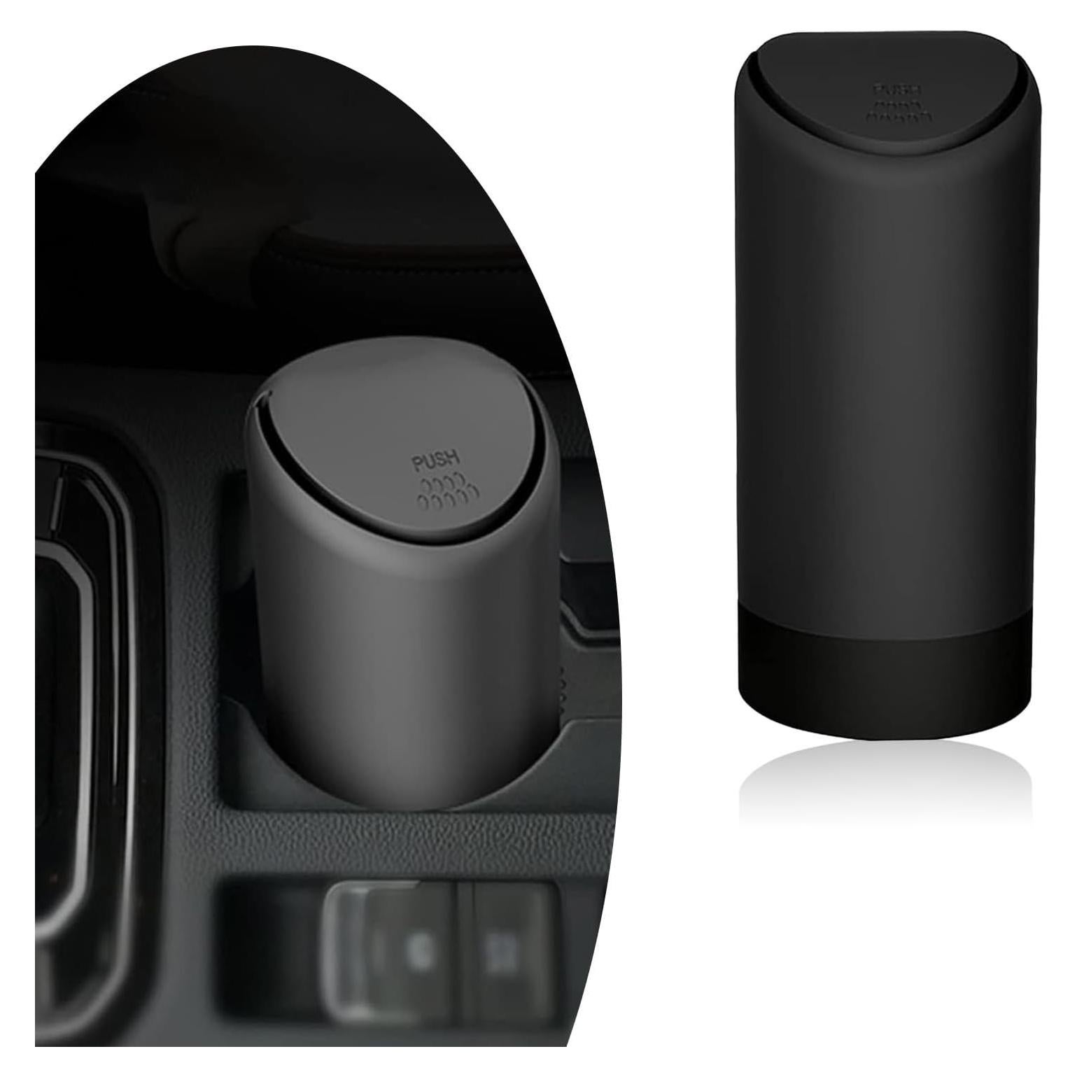 Basurero para Auto getfay Negro 6.5cm x 16cm Silicona Impermeable