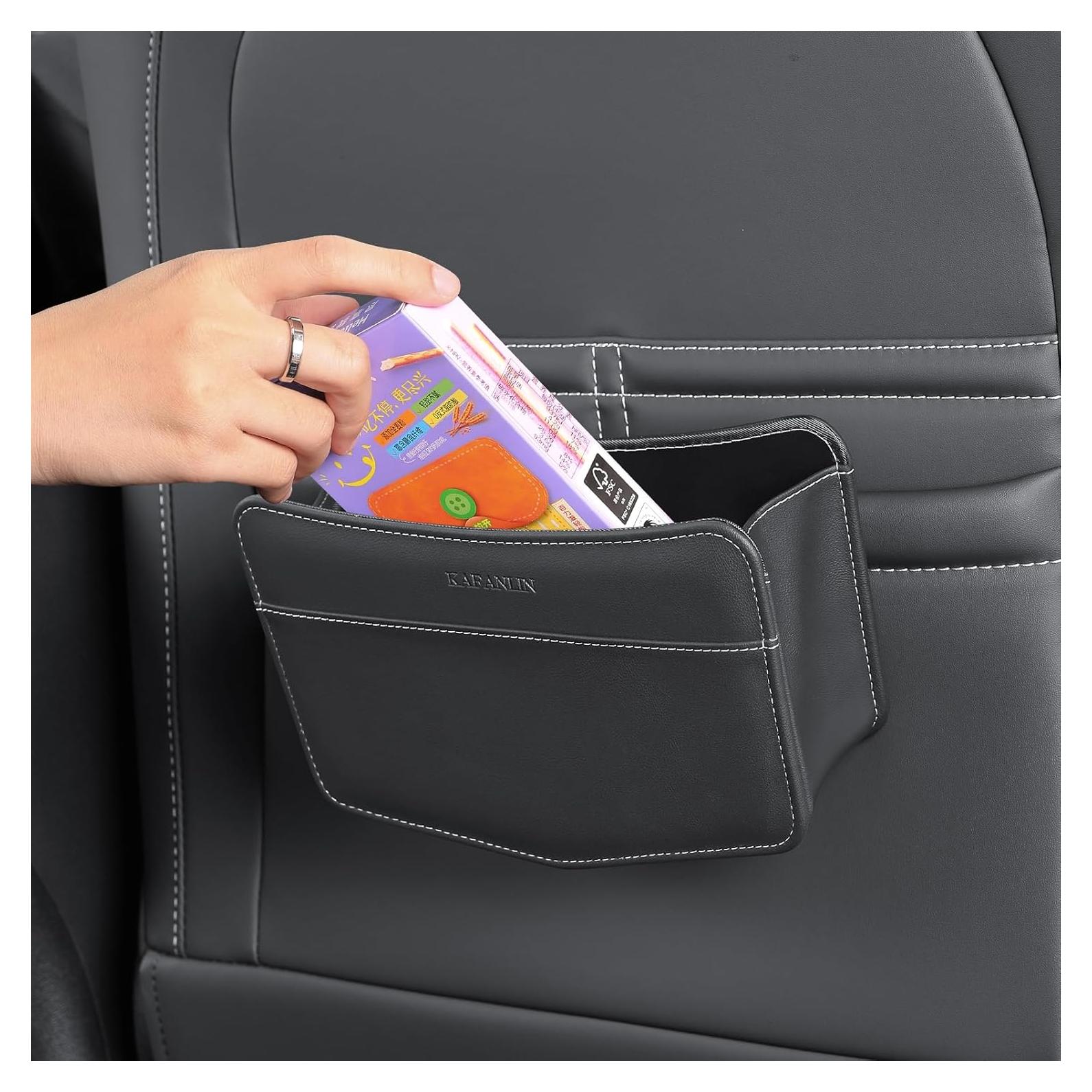 Basurero de coche KAFANLIN negro pequeño clip en 800ml