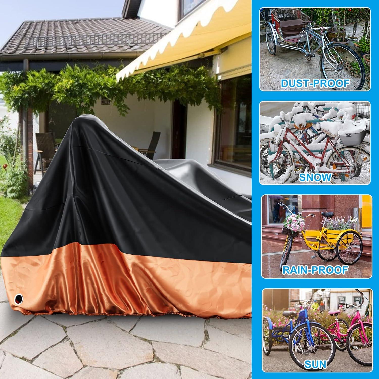 Cubierta Impermeable MOPHOTO para Triciclo Adulto 190.5x76.2cm