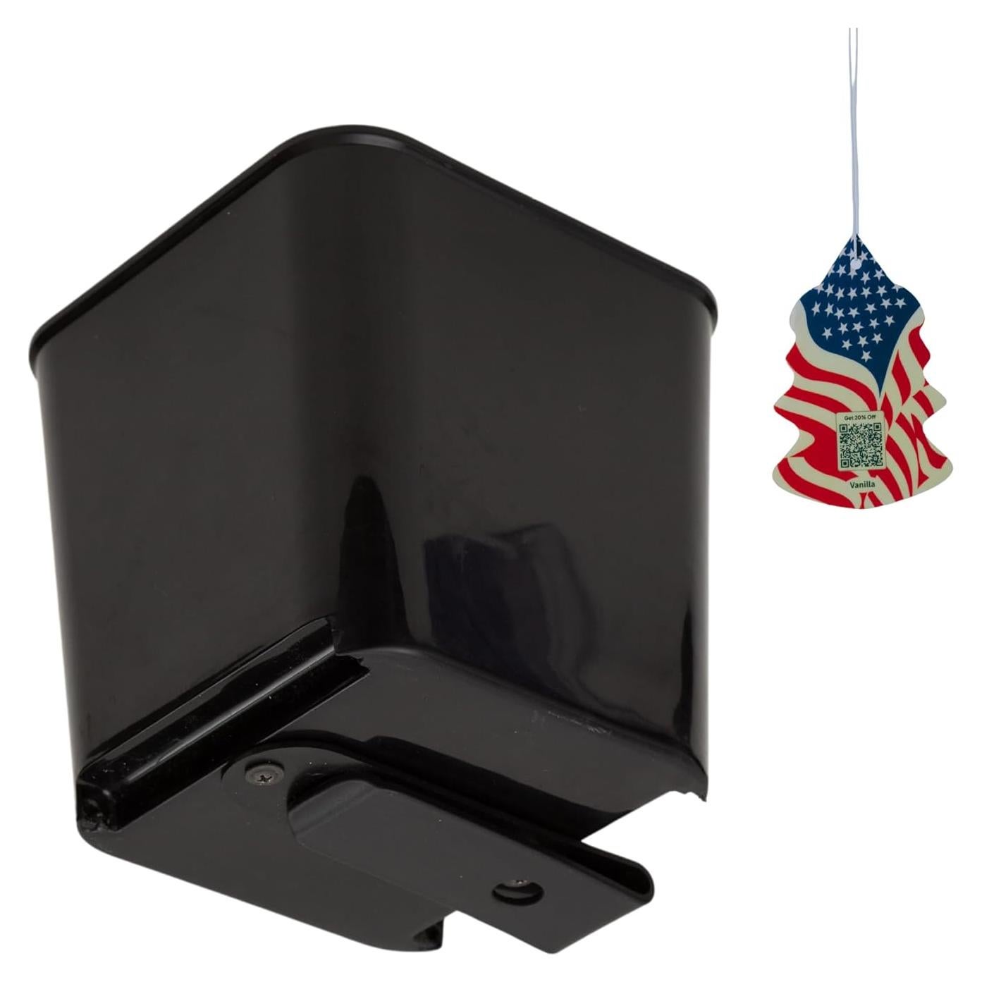 Contenedor de Basura para Auto Haussimple 2L Negro Compacto